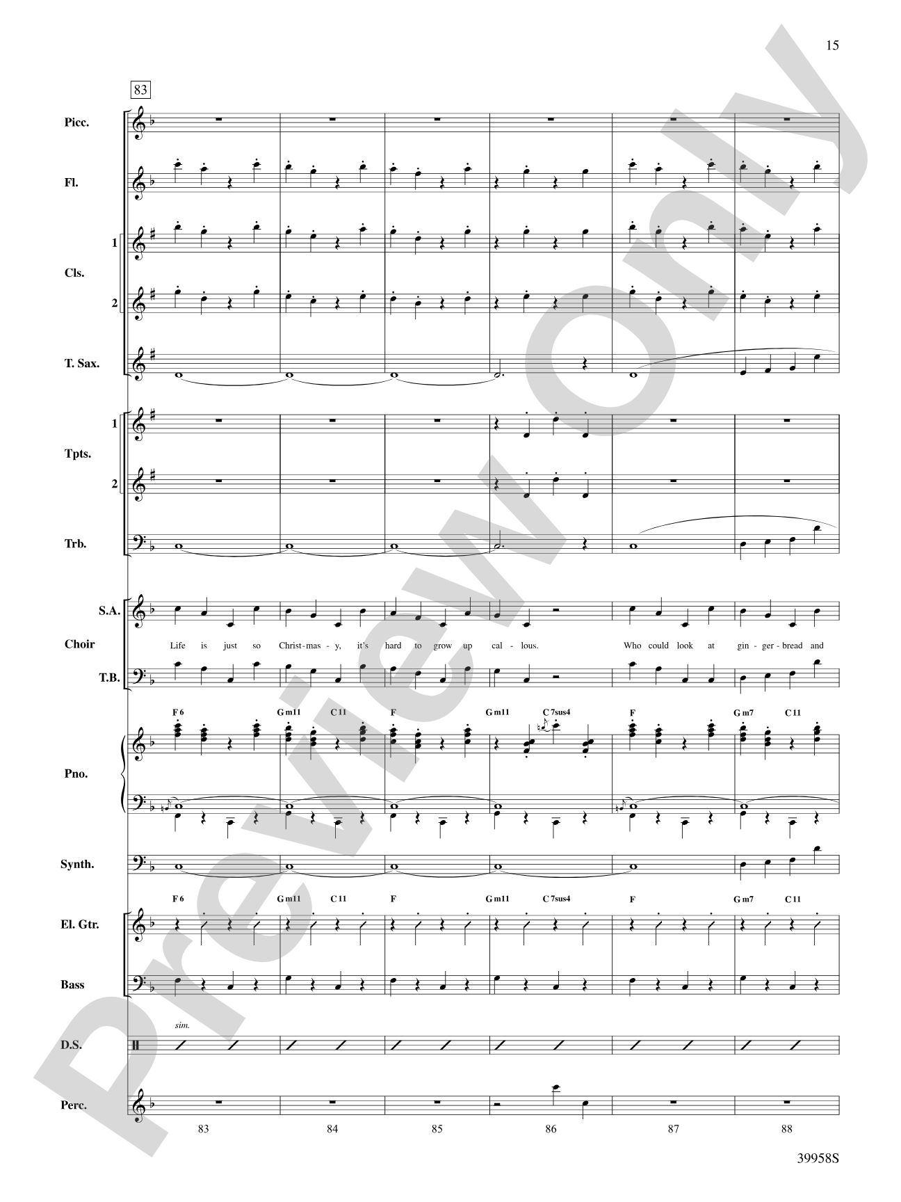 Elf: A Medley from the Broadway Musical: Choral SoundPax