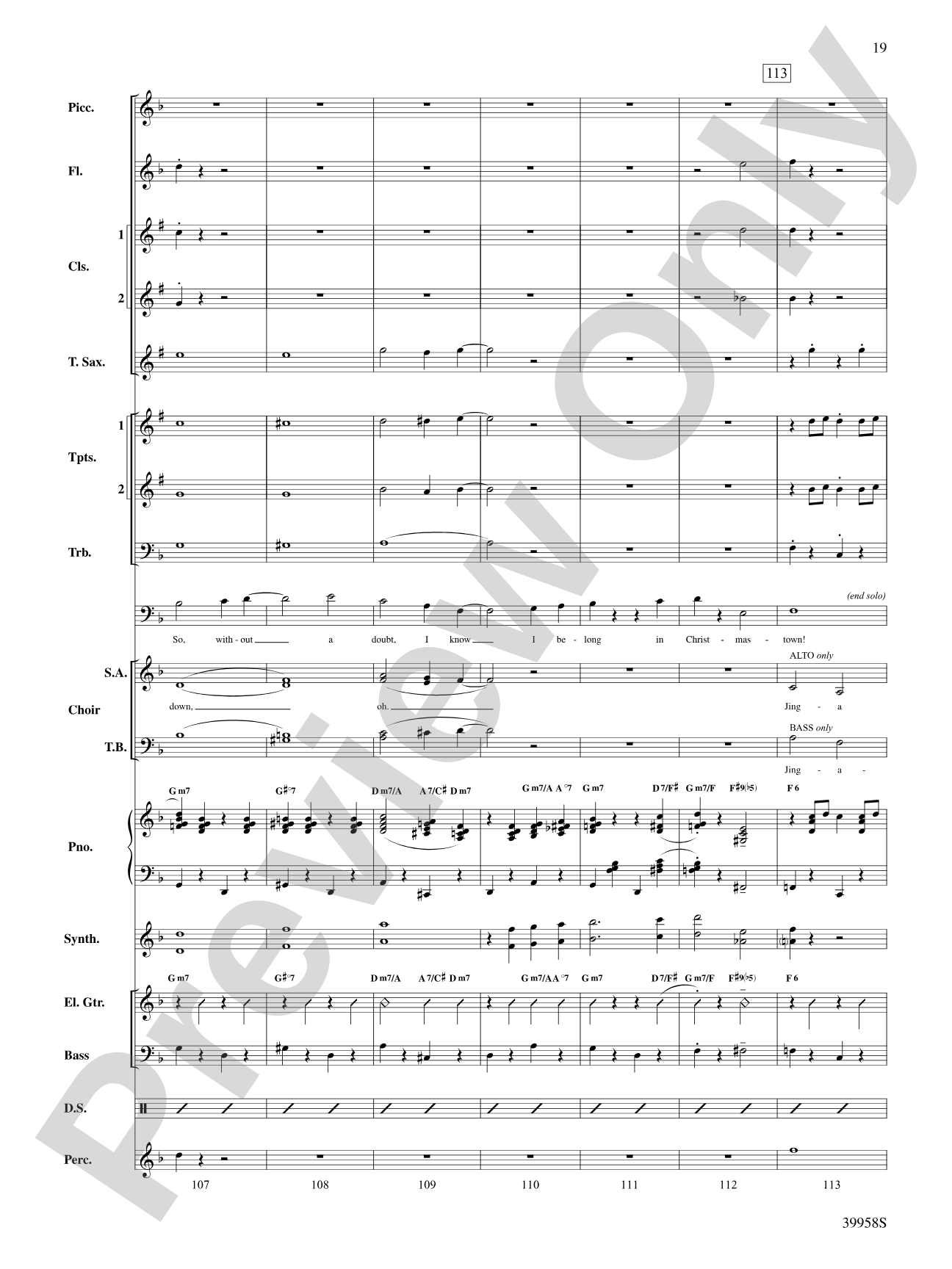 Elf: A Medley from the Broadway Musical: Choral SoundPax