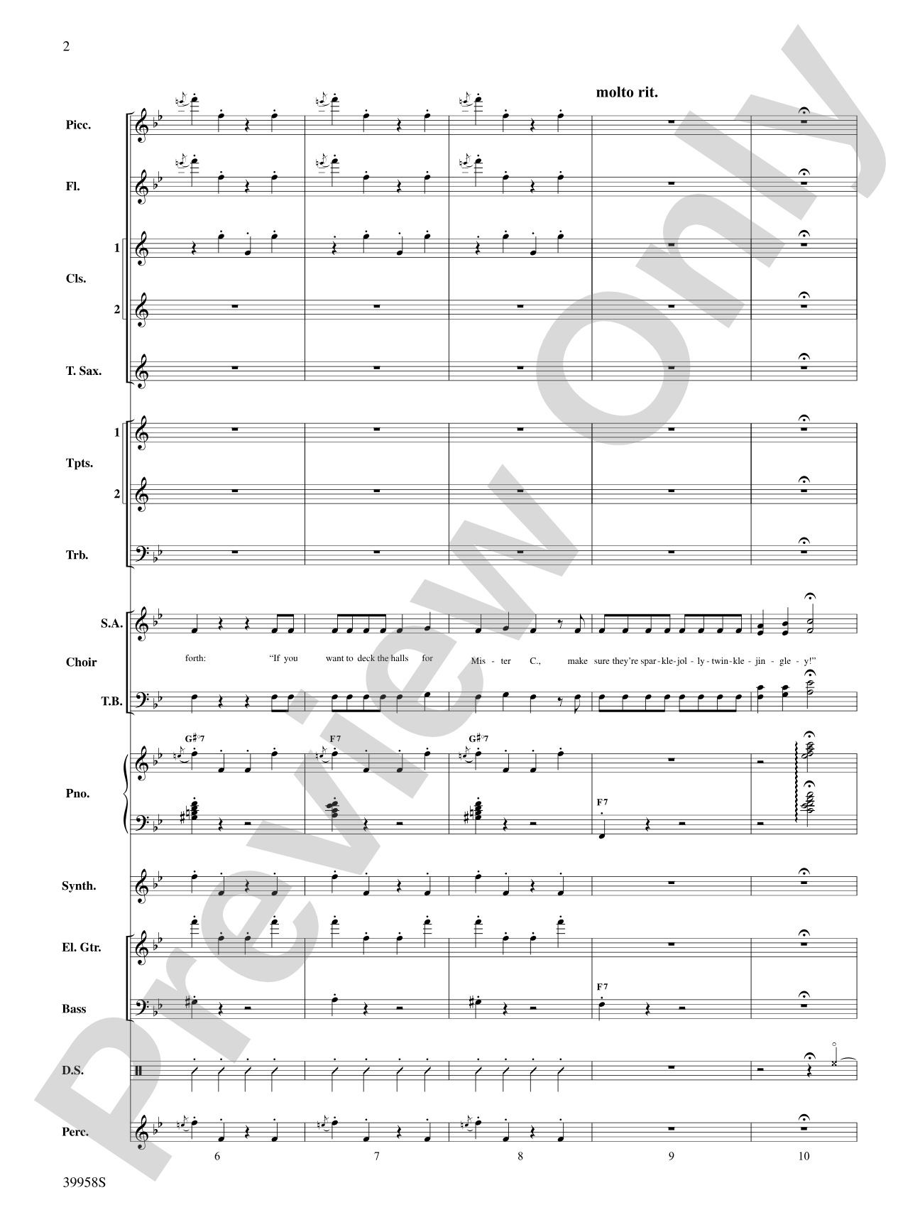 Elf: A Medley from the Broadway Musical: Choral SoundPax