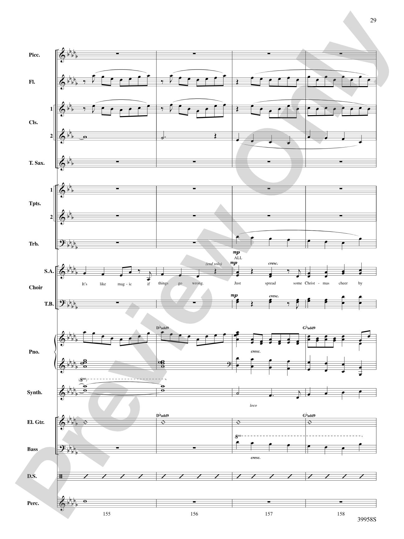 Elf: A Medley from the Broadway Musical: Choral SoundPax