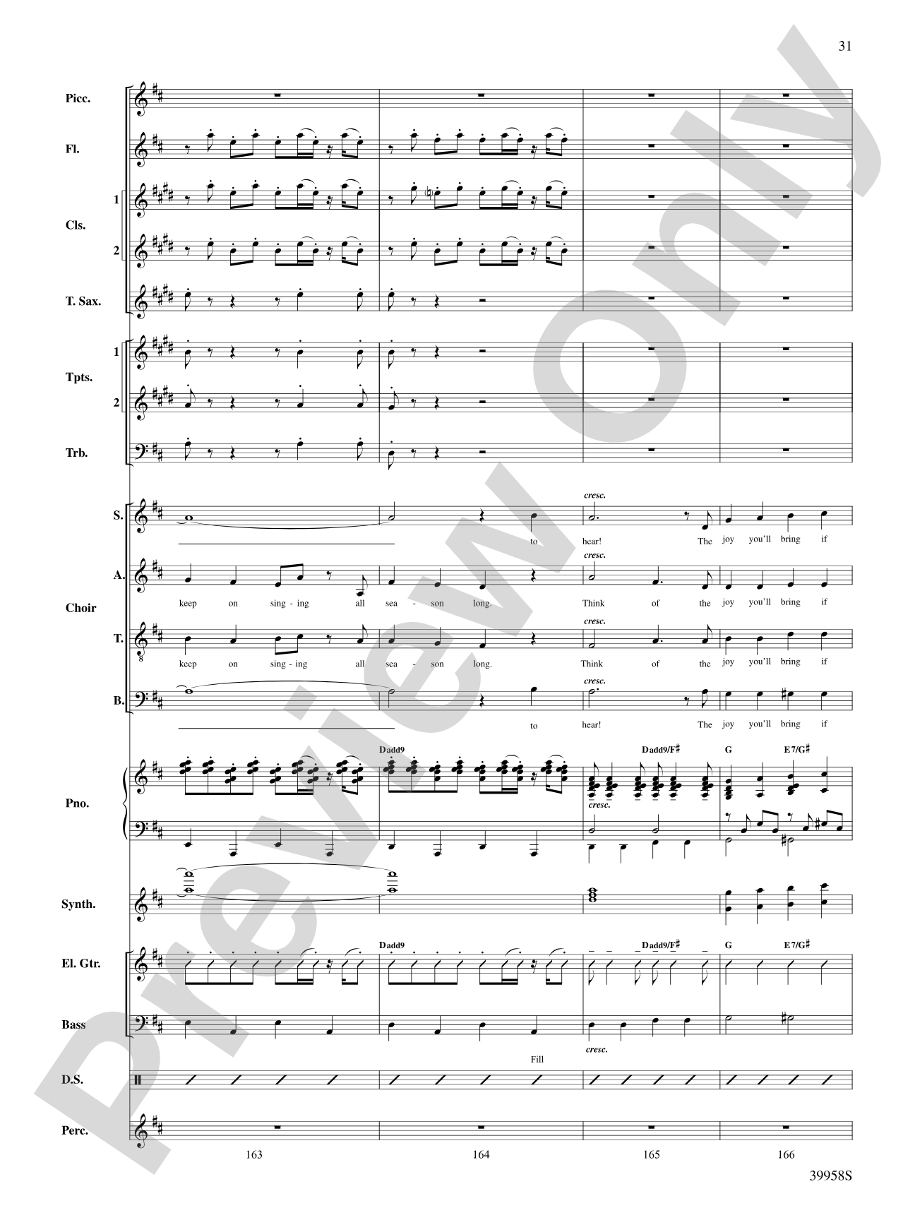 Elf: A Medley from the Broadway Musical: Choral SoundPax
