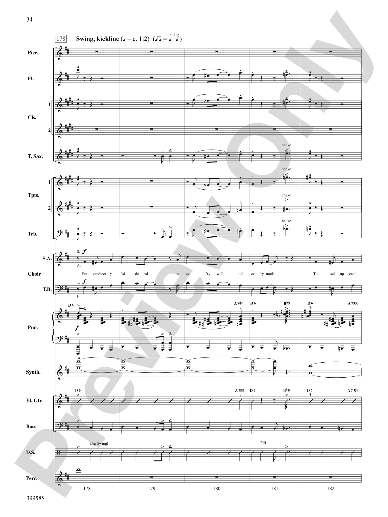 Elf: A Medley from the Broadway Musical: Choral SoundPax