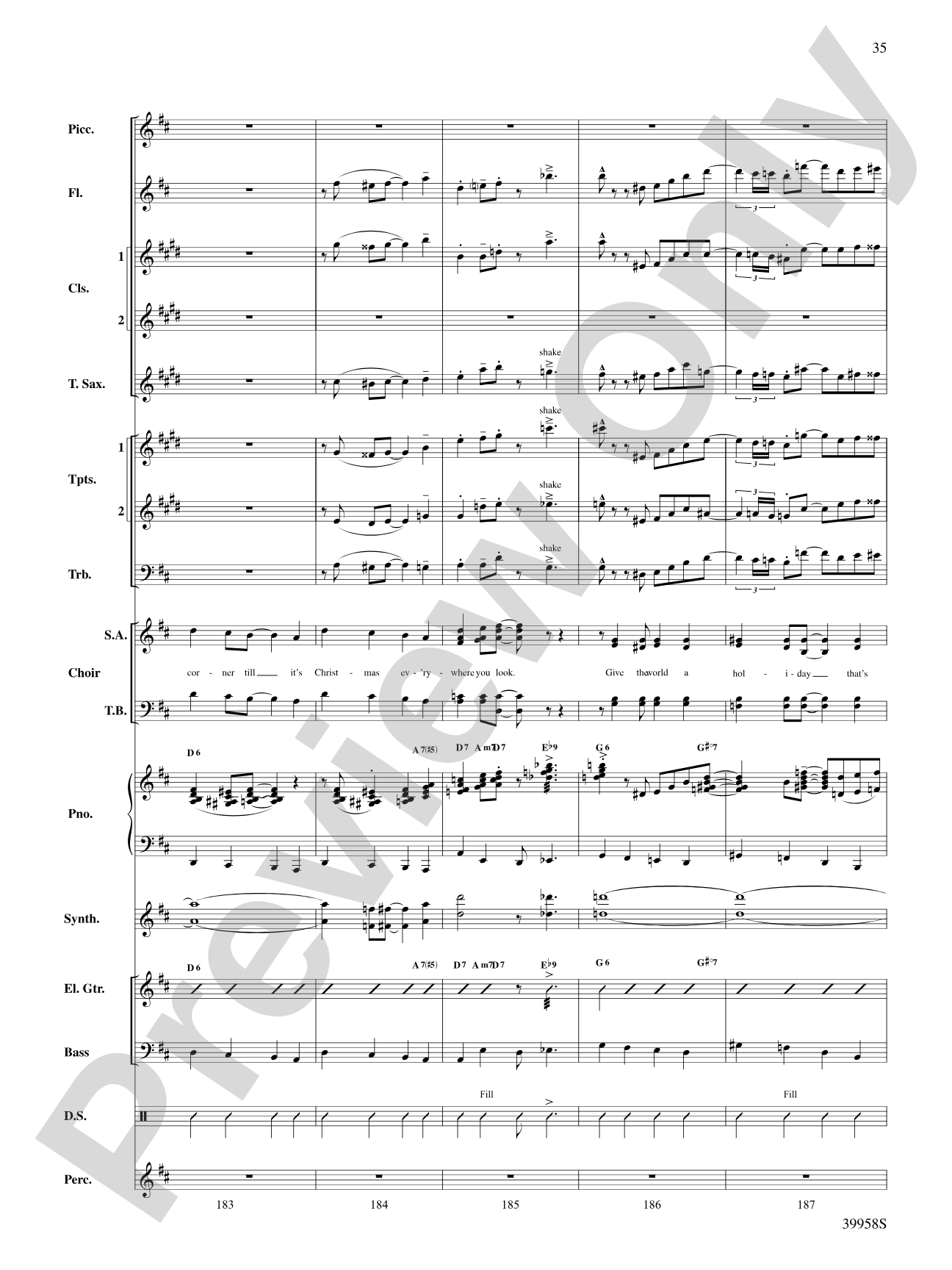 Elf: A Medley from the Broadway Musical: Choral SoundPax