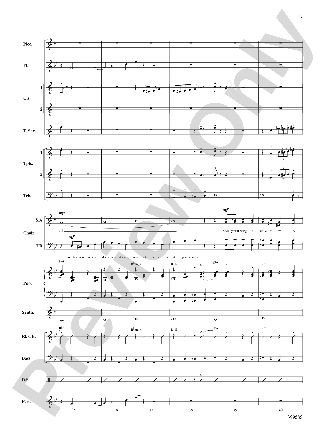 Elf: A Medley from the Broadway Musical: Choral SoundPax