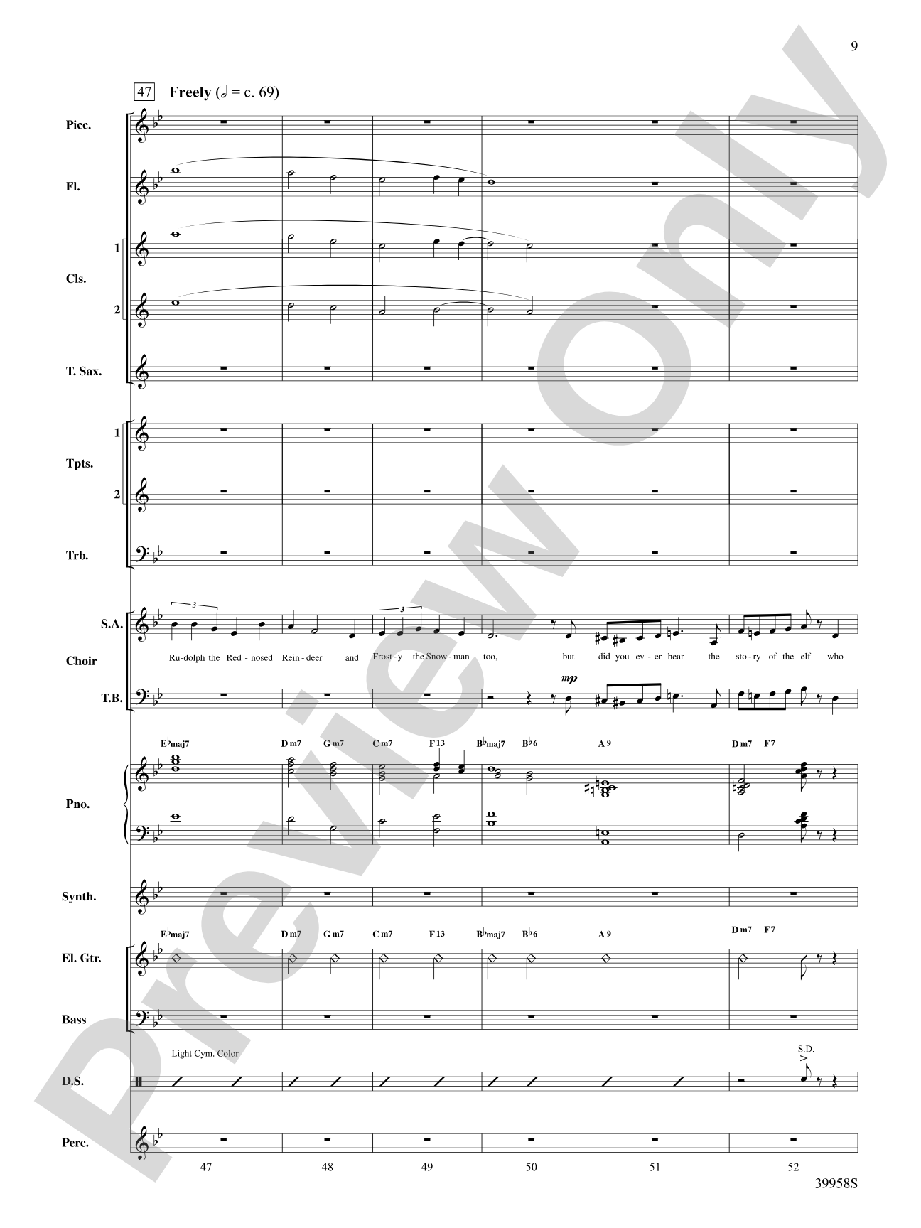 Elf: A Medley from the Broadway Musical: Choral SoundPax