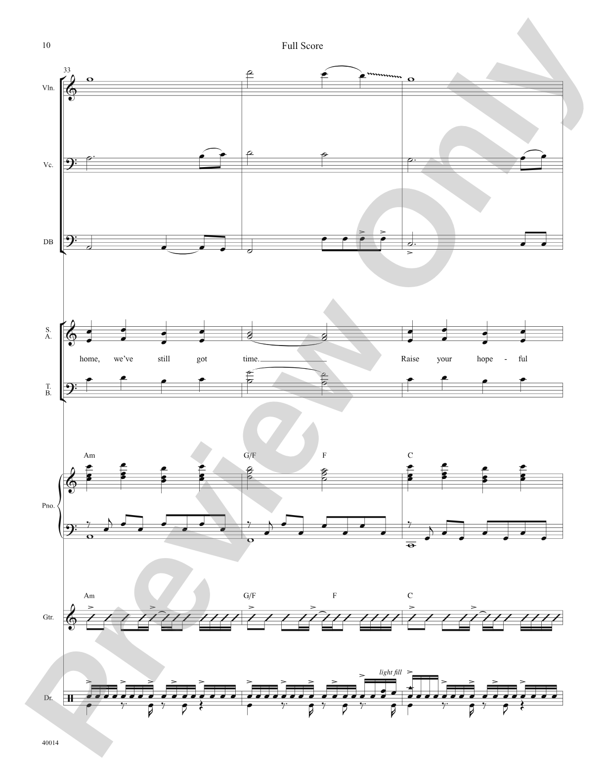 Once: Choral SoundPax