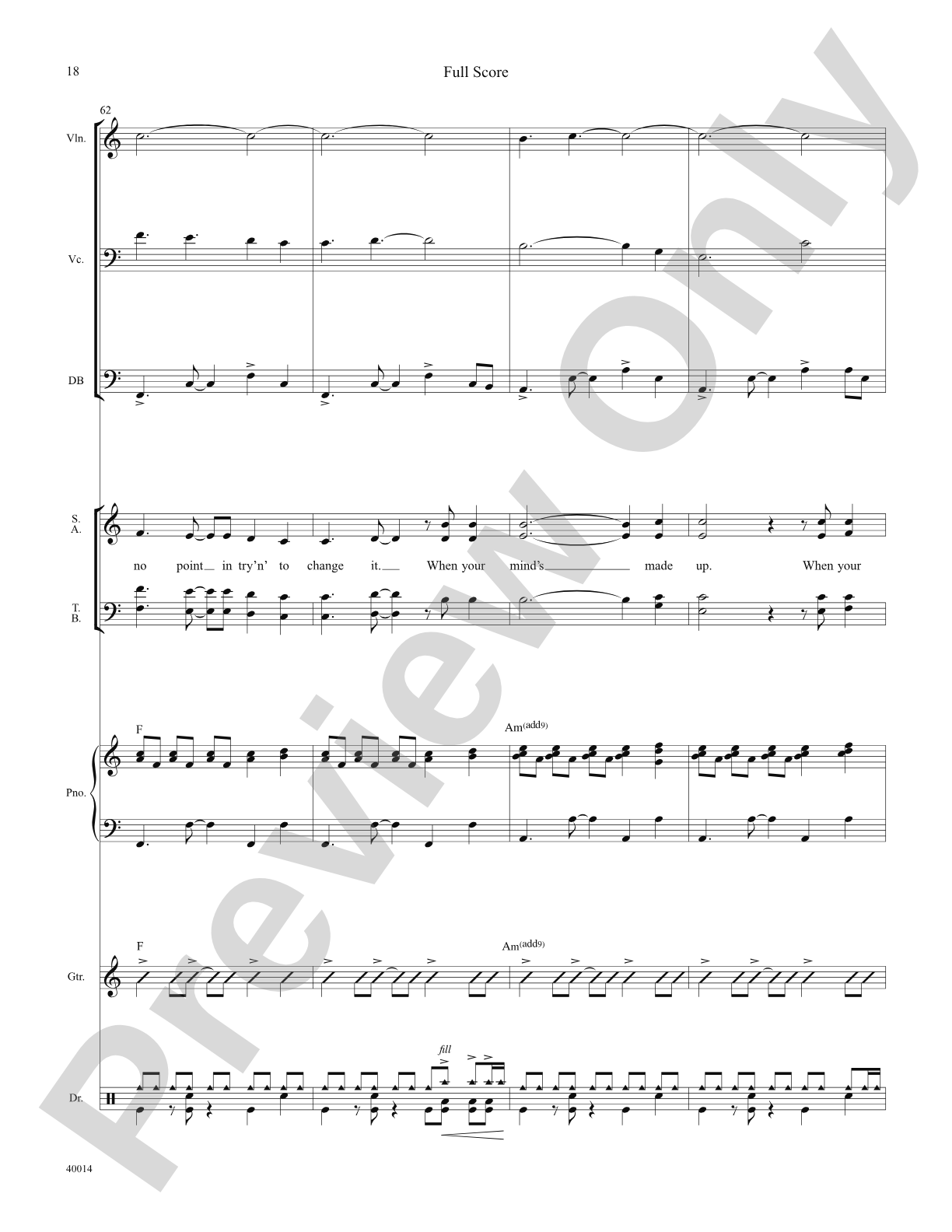 Once: Choral SoundPax