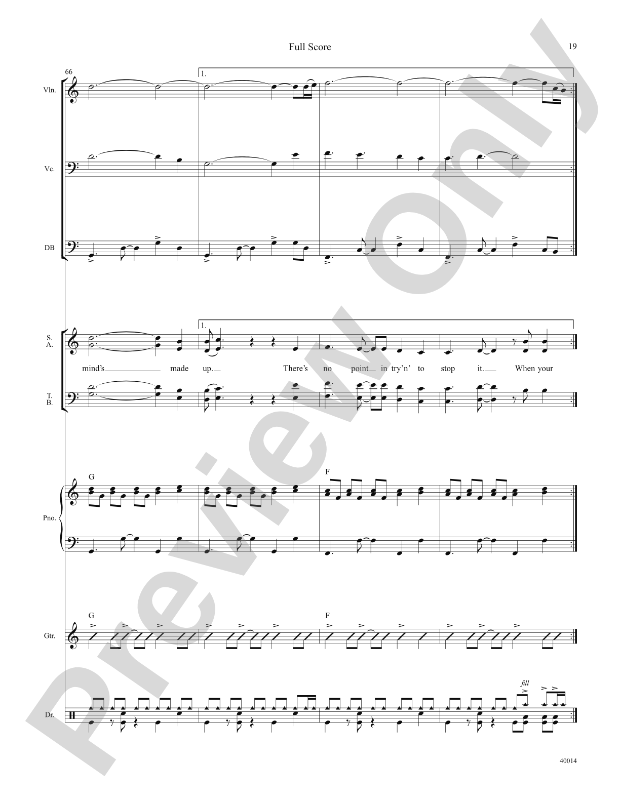 Once: Choral SoundPax