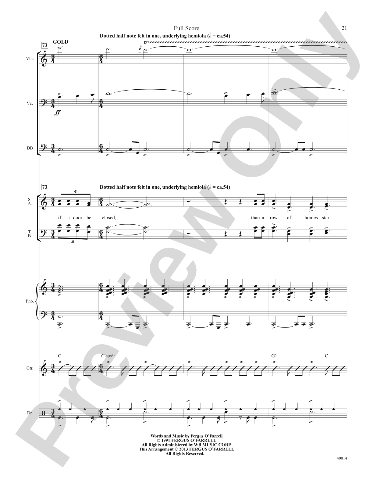 Once: Choral SoundPax