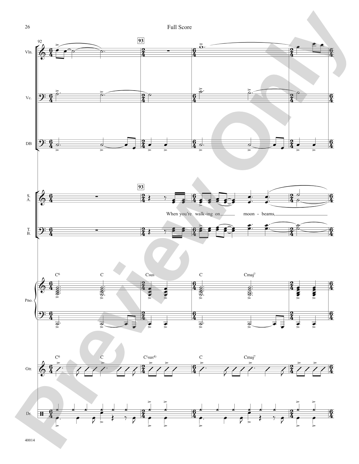 Once: Choral SoundPax