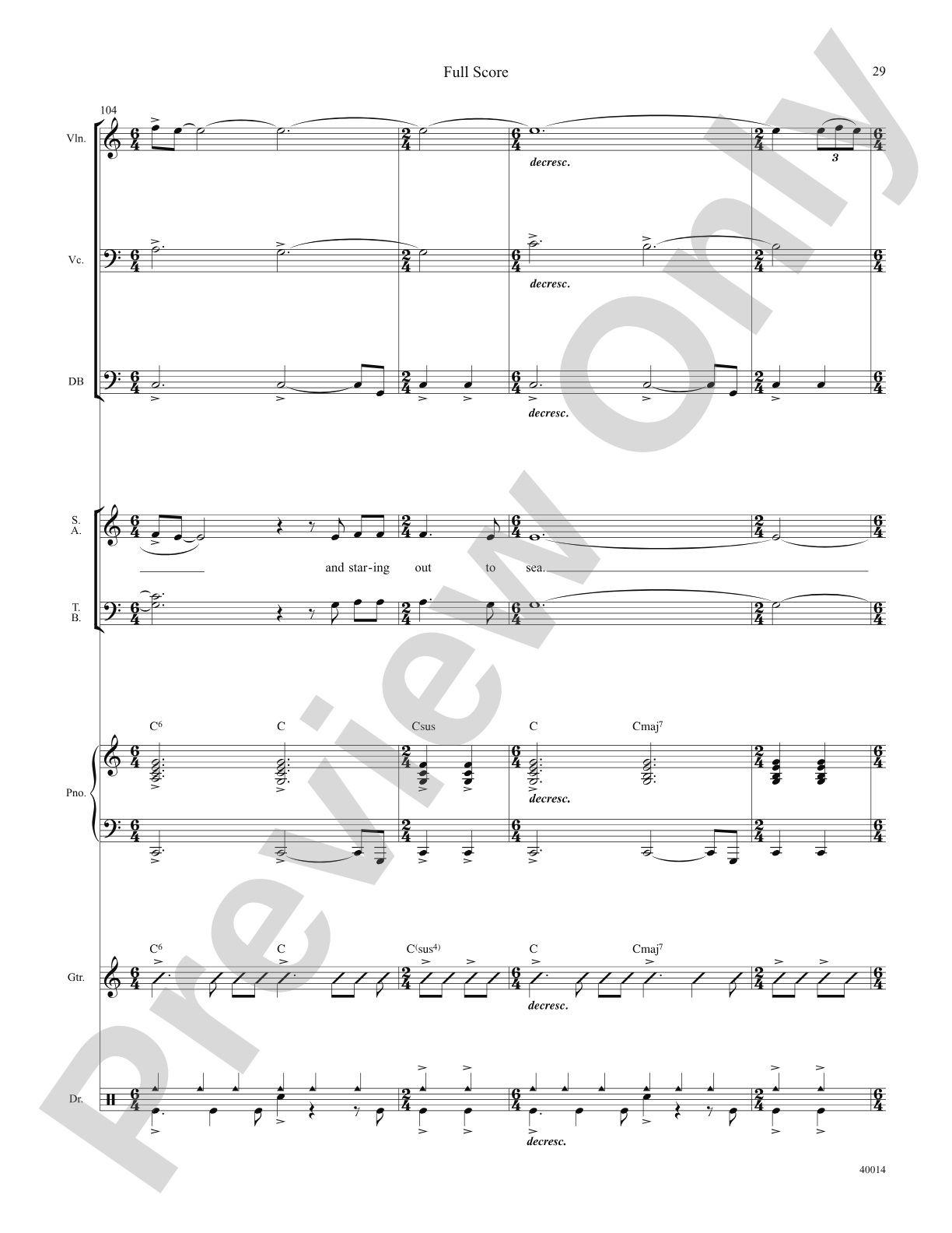 Once: Choral SoundPax