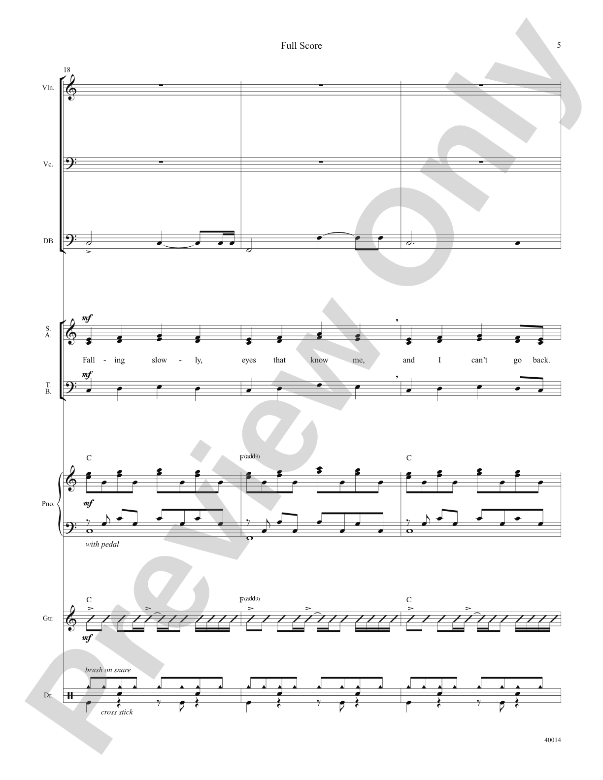 Once: Choral SoundPax