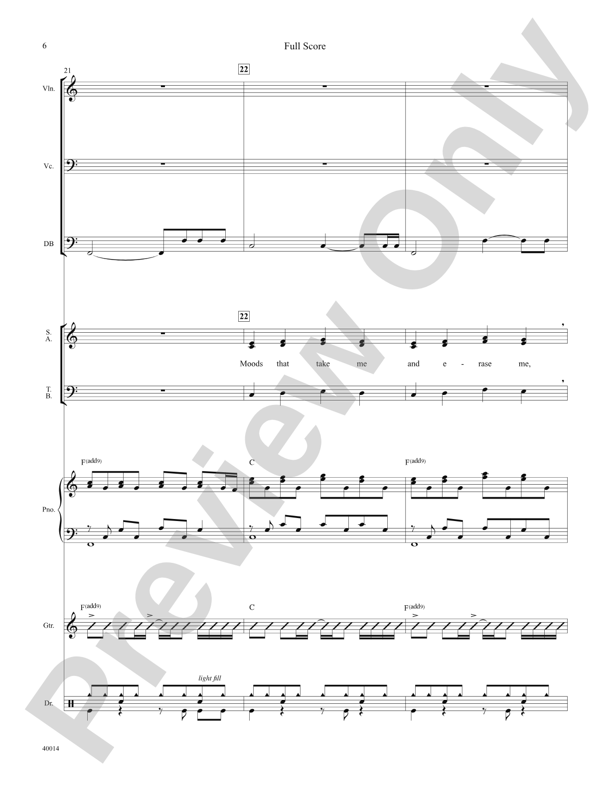 Once: Choral SoundPax