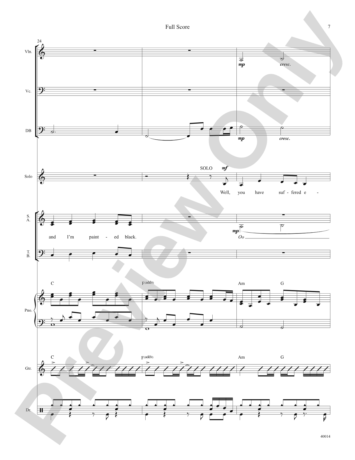 Once: Choral SoundPax