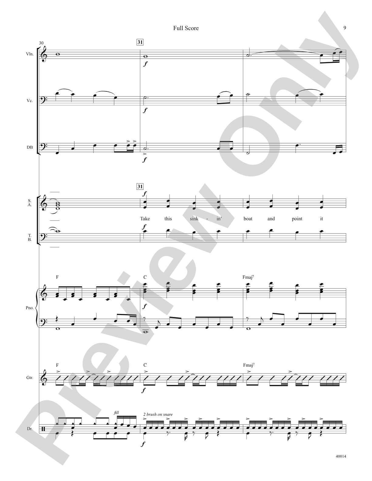 Once: Choral SoundPax