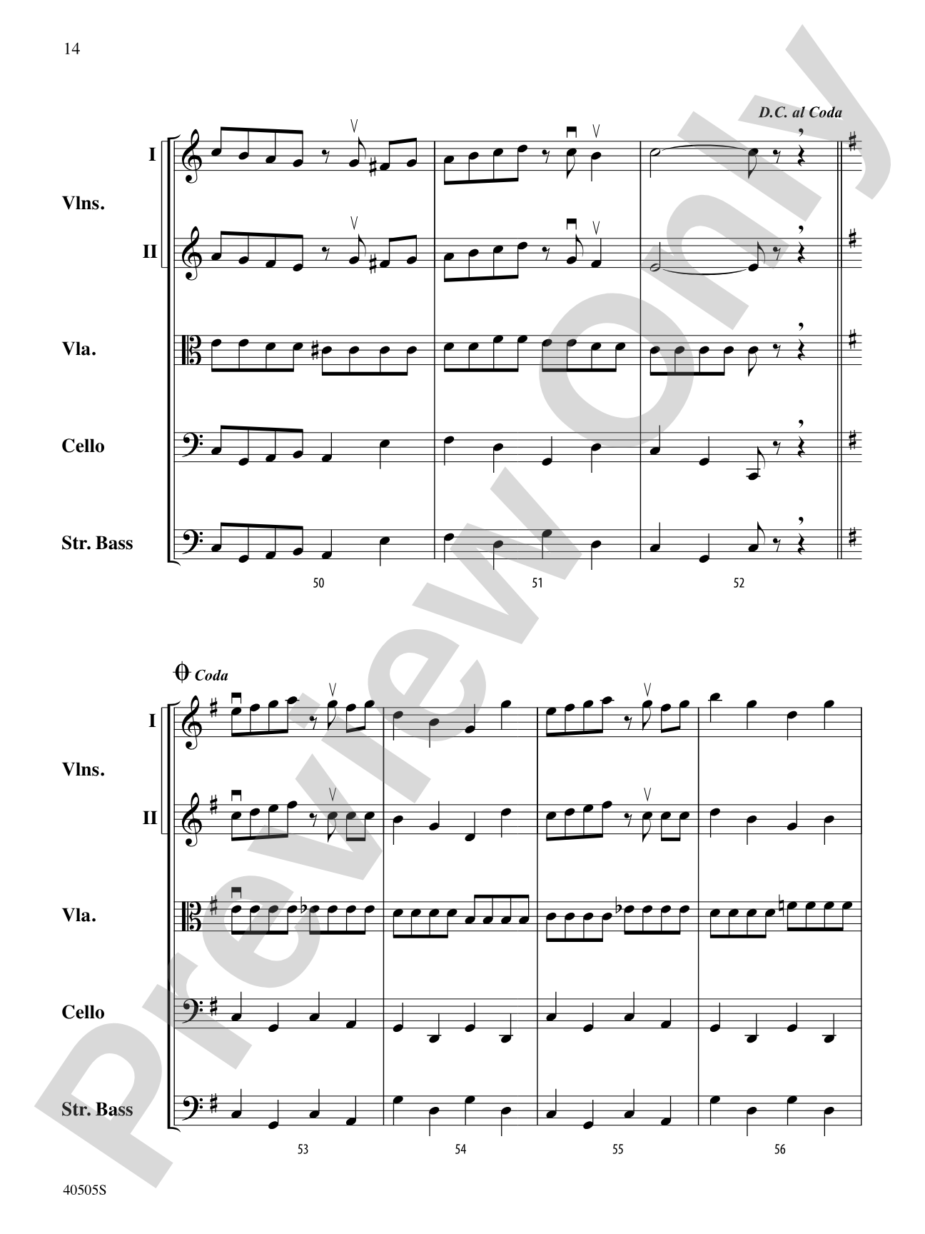 A Fiddler's Fancy: Score