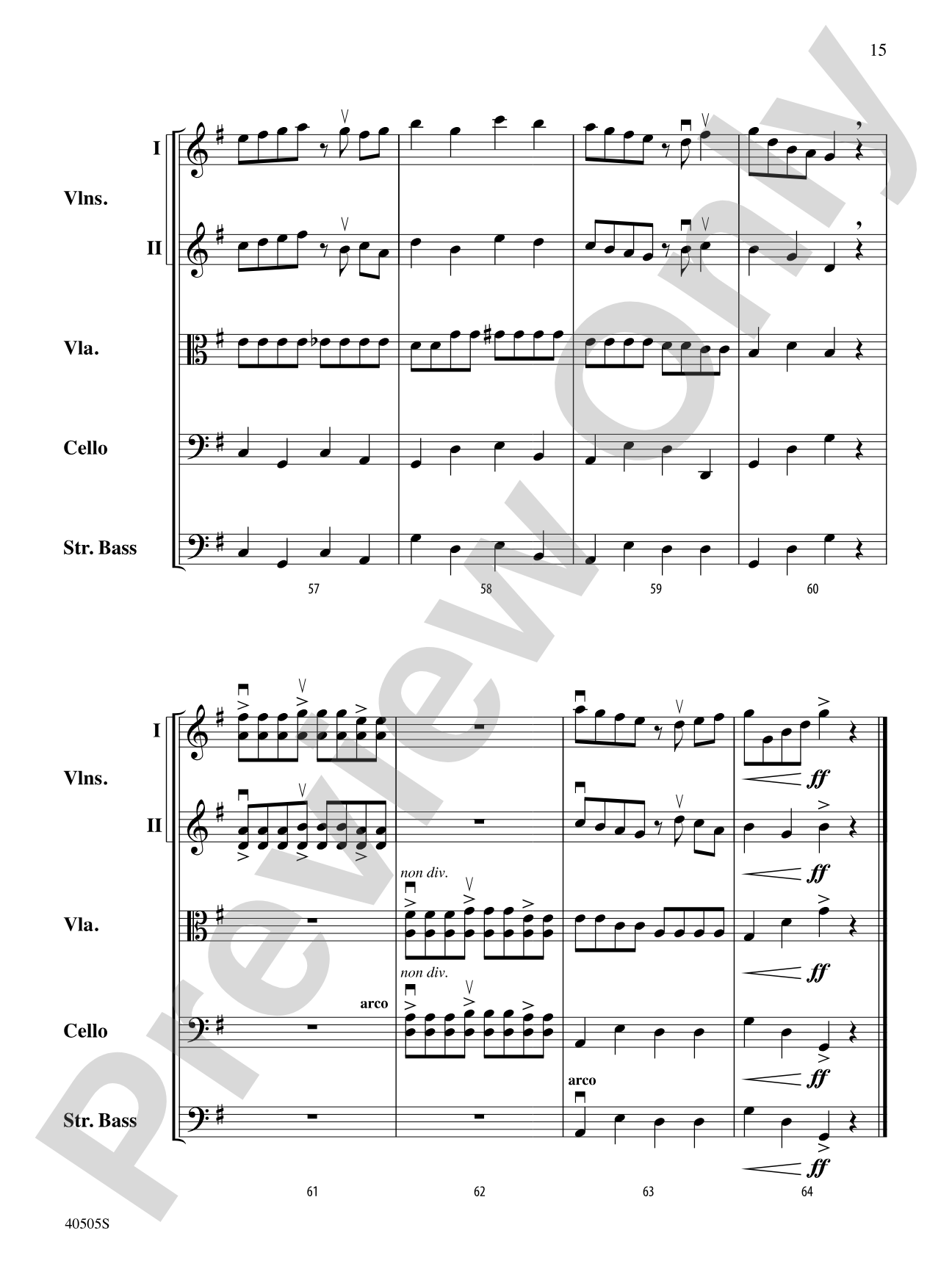 A Fiddler's Fancy: Score