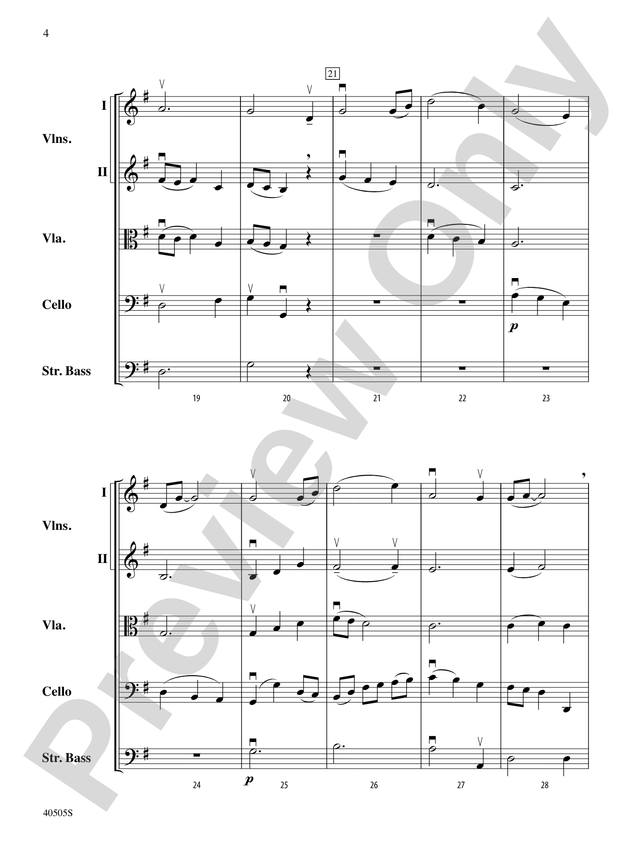 A Fiddler's Fancy: Score