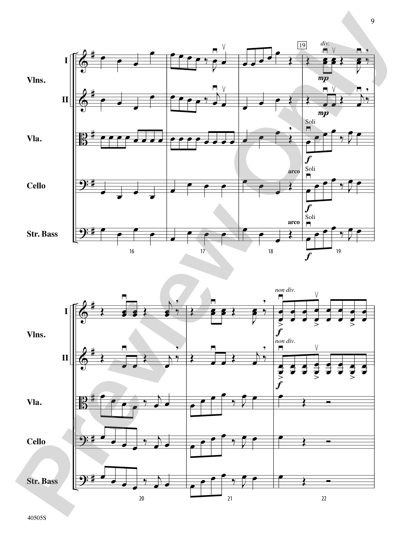 A Fiddler's Fancy: Score