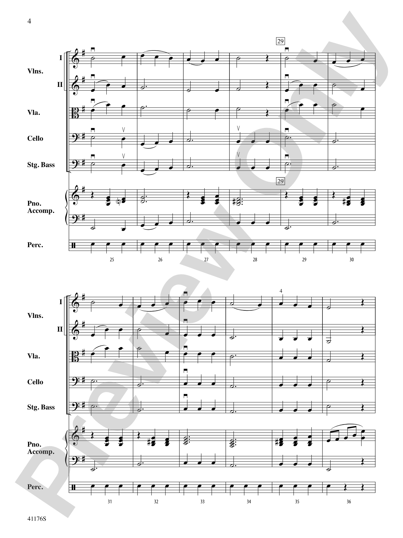 The Beast: String Orchestra Conductor Score & Parts