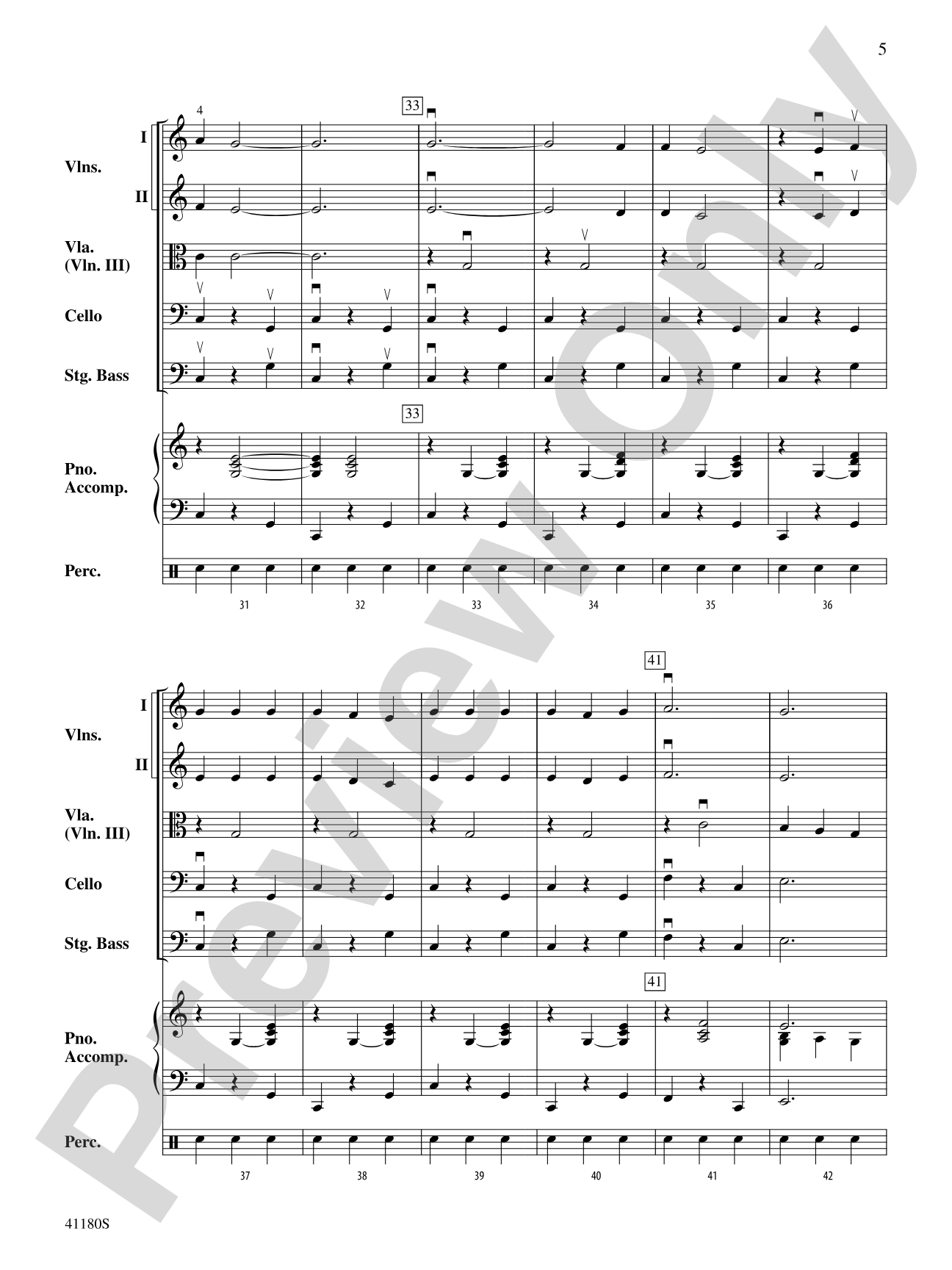 De Colores: String Orchestra Conductor Score & Parts