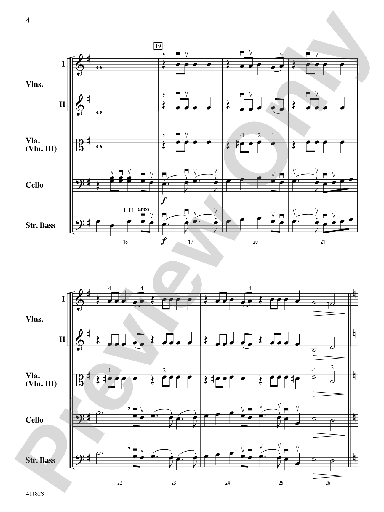 The Southern March: String Orchestra Conductor Score & Parts