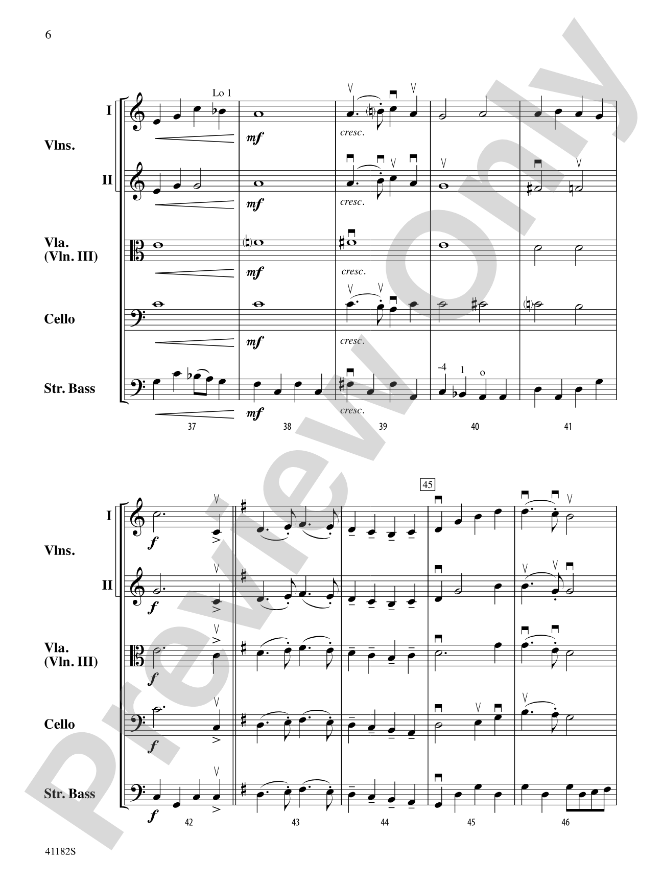 The Southern March: String Orchestra Conductor Score & Parts