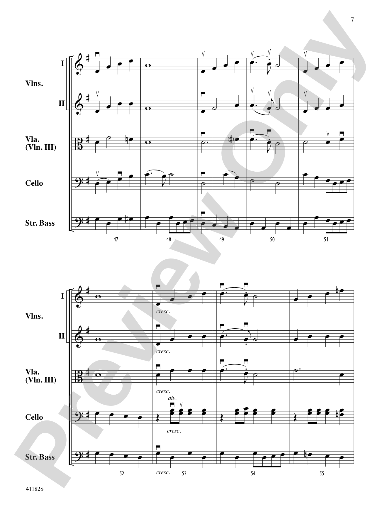 The Southern March: String Orchestra Conductor Score & Parts