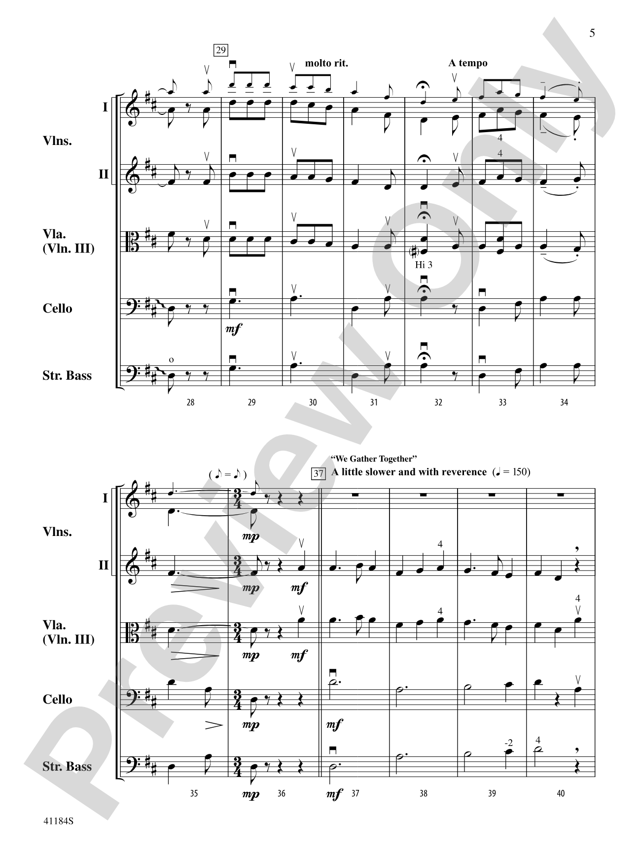 Winter Holiday Medley: String Orchestra Conductor Score & Parts