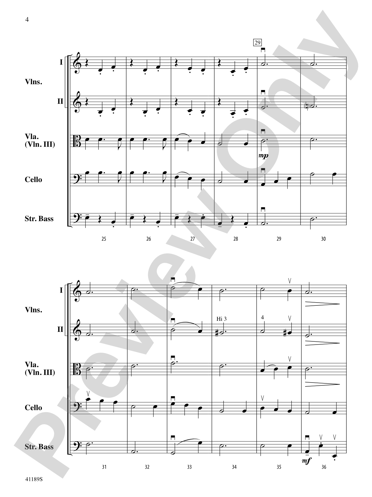 Tum Balalaika: String Orchestra Conductor Score & Parts