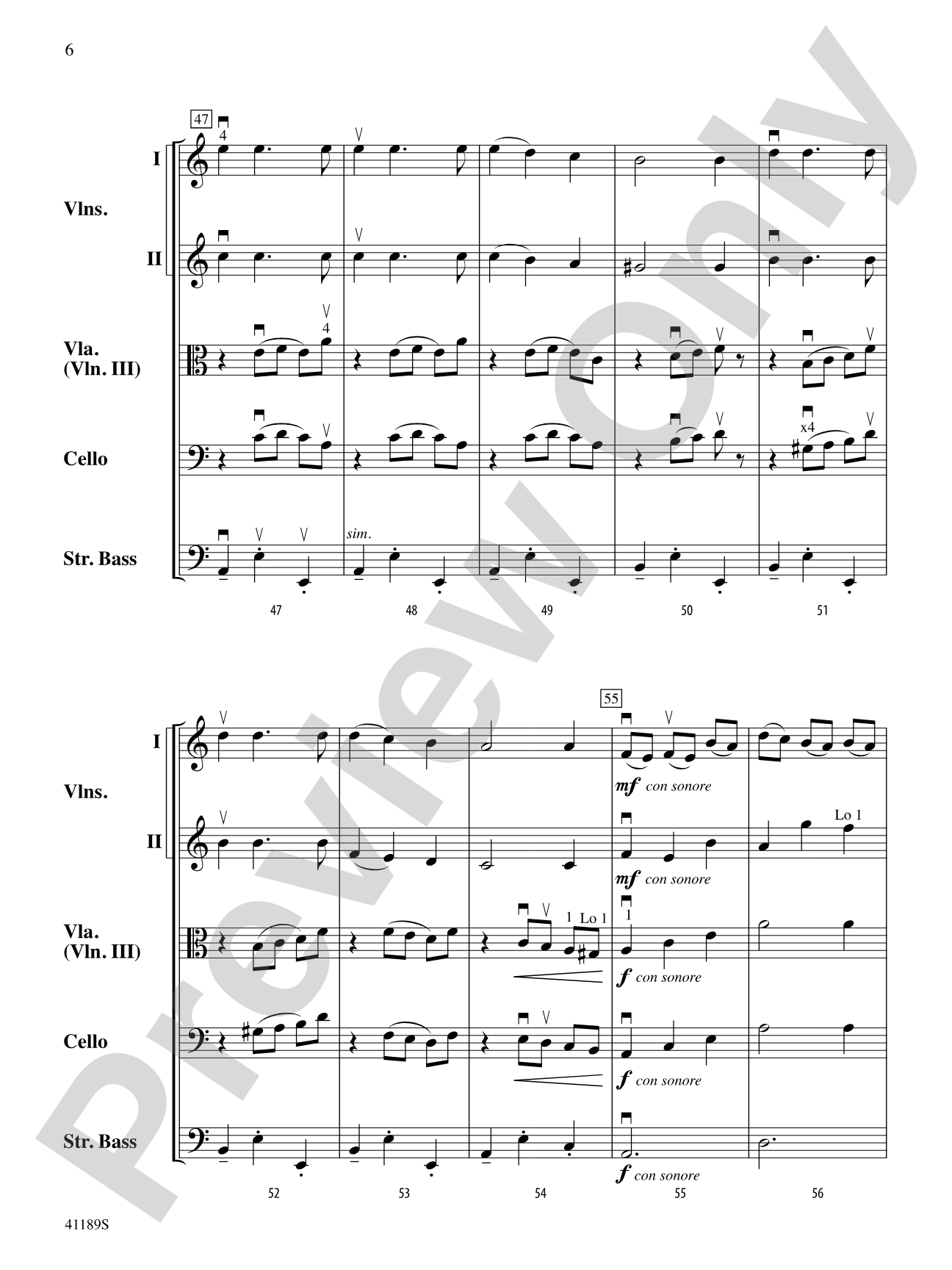 Tum Balalaika: String Orchestra Conductor Score & Parts