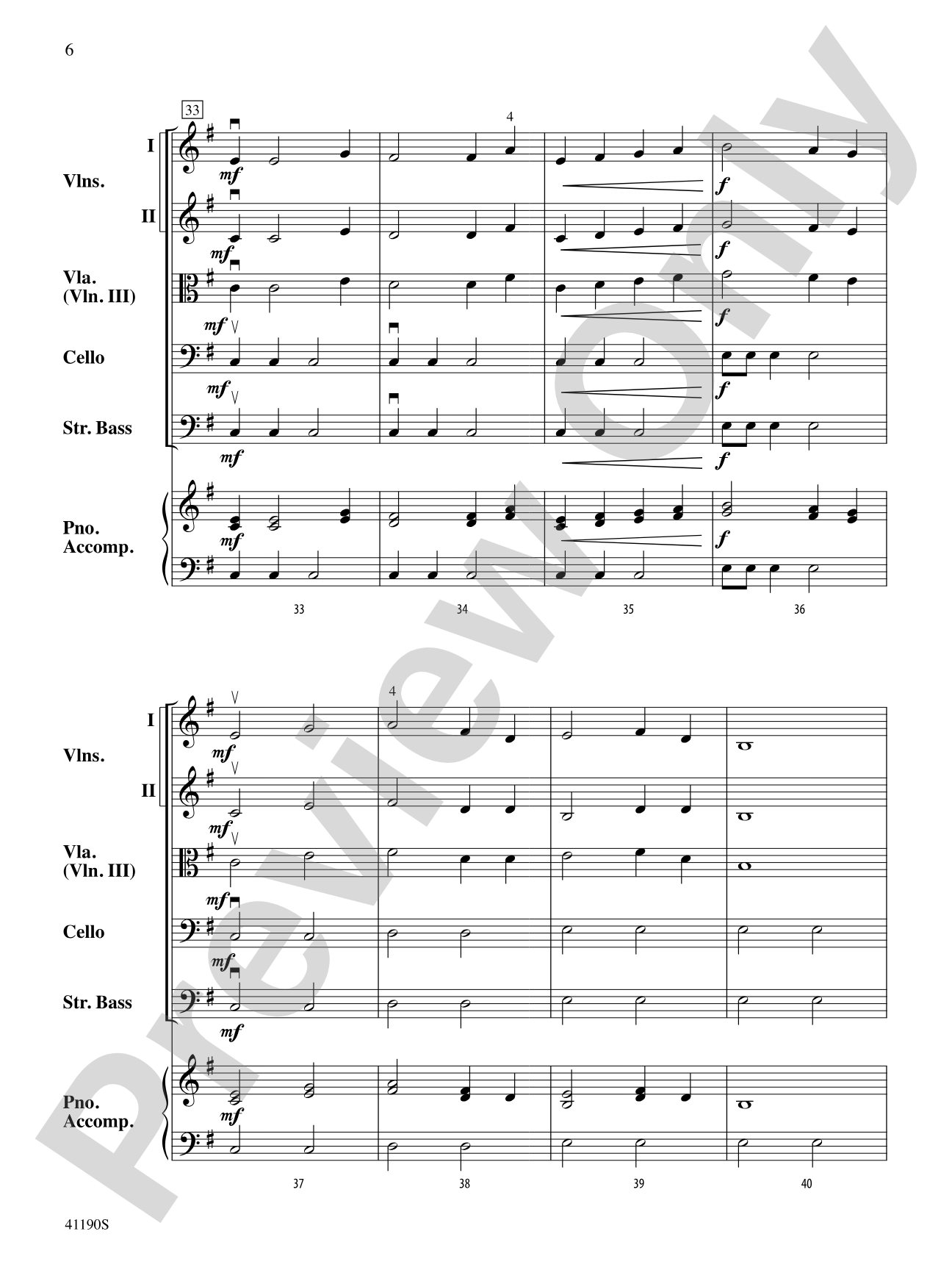 Fire Dragon Mountain: String Orchestra Conductor Score & Parts