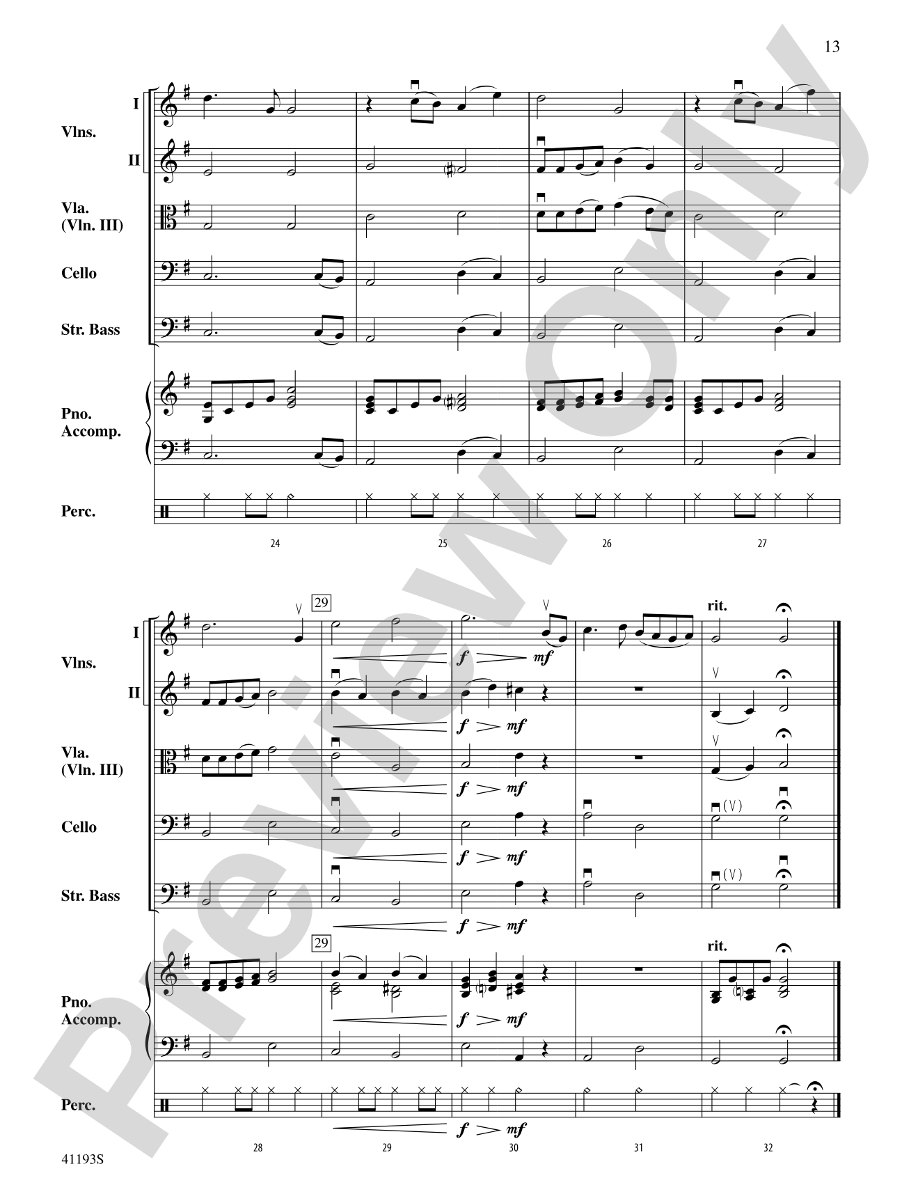 Short Cuts 2: String Orchestra Conductor Score & Parts