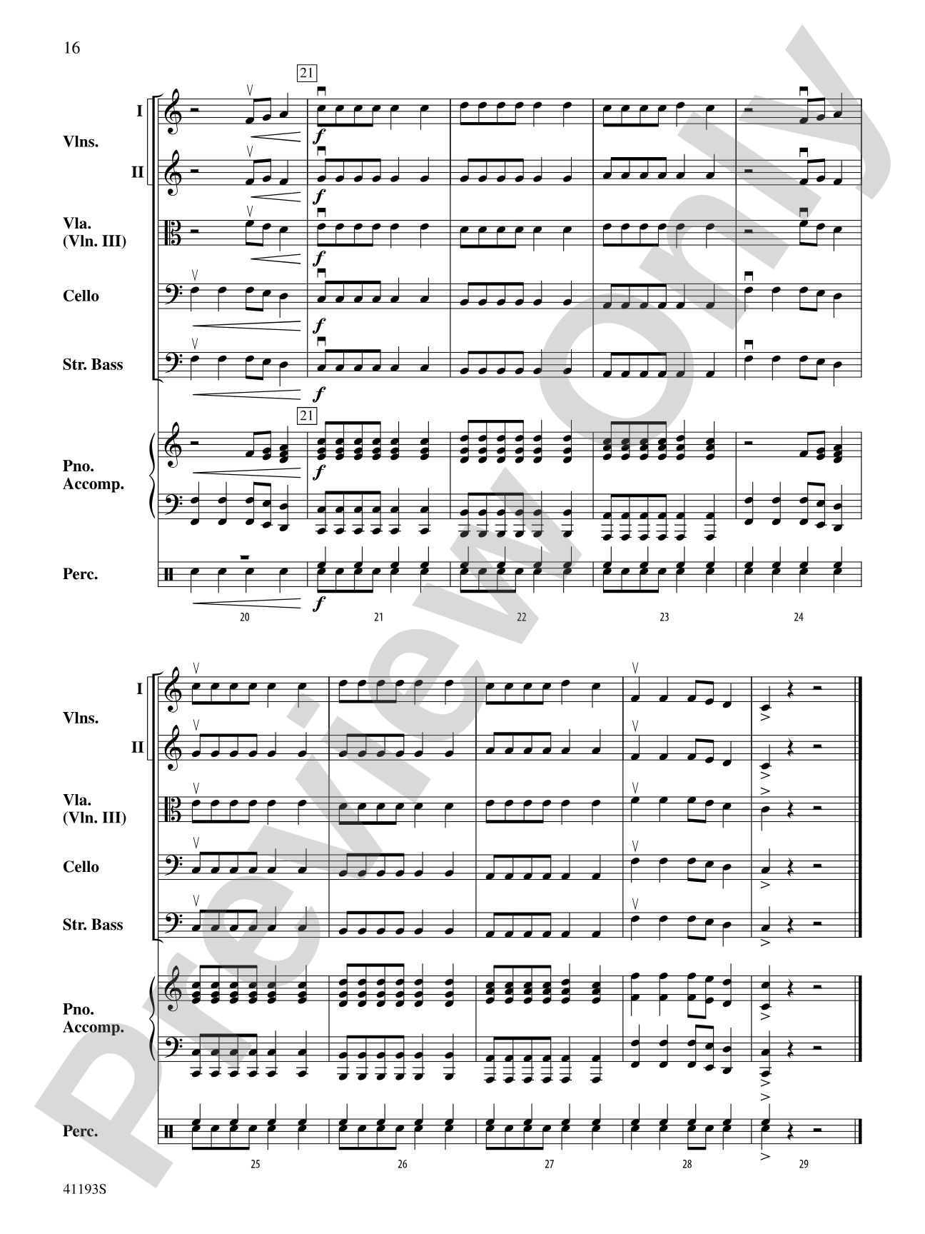 Short Cuts 2: String Orchestra Conductor Score & Parts