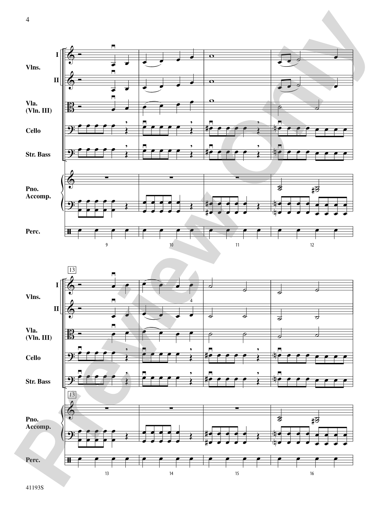 Short Cuts 2: String Orchestra Conductor Score & Parts