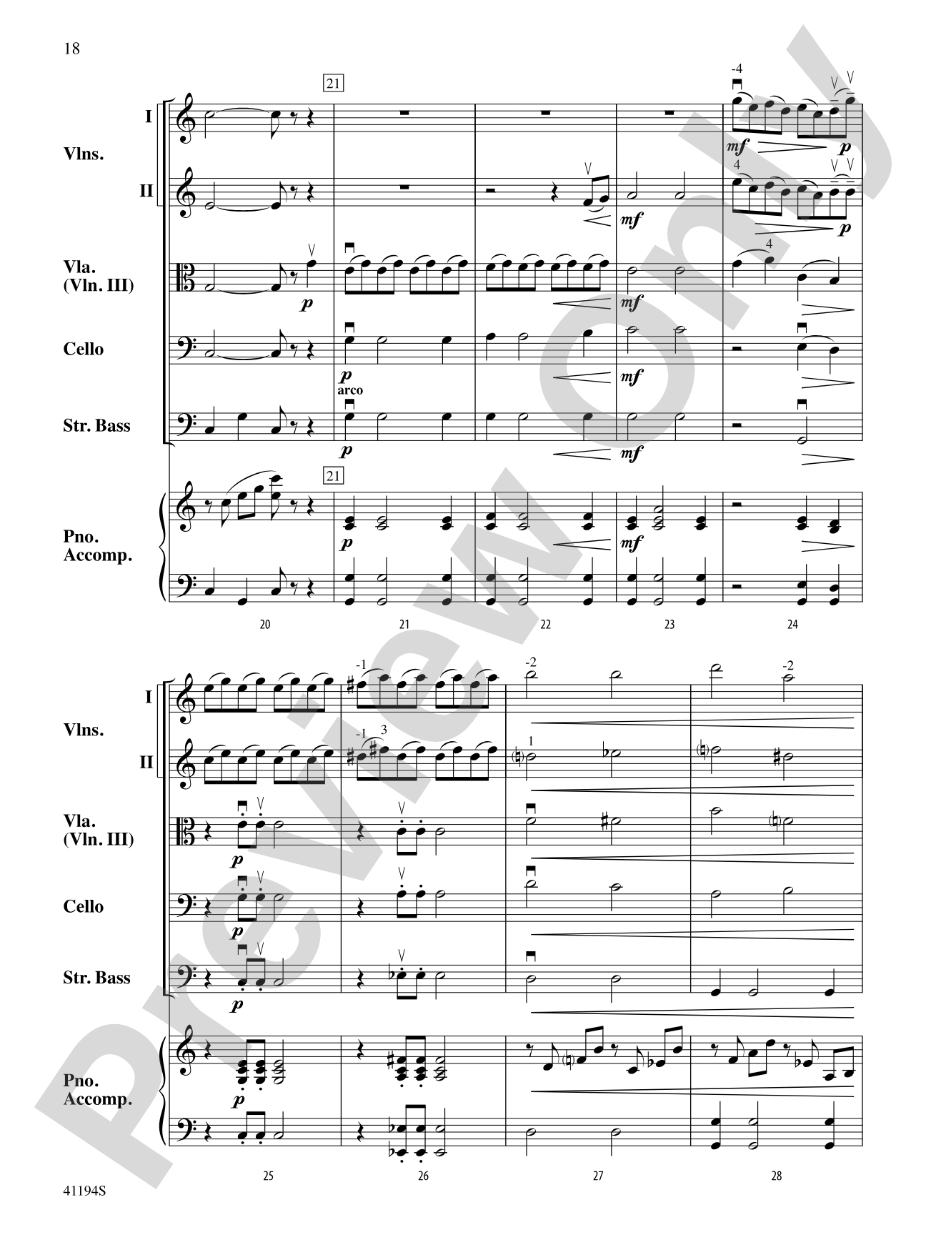 The Wizard of Oz, Suite from: String Orchestra Conductor Score & Parts