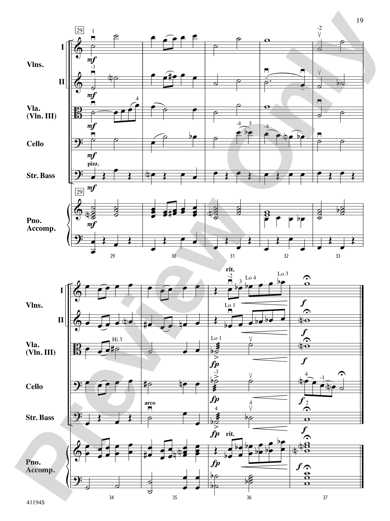 The Wizard of Oz, Suite from: String Orchestra Conductor Score & Parts