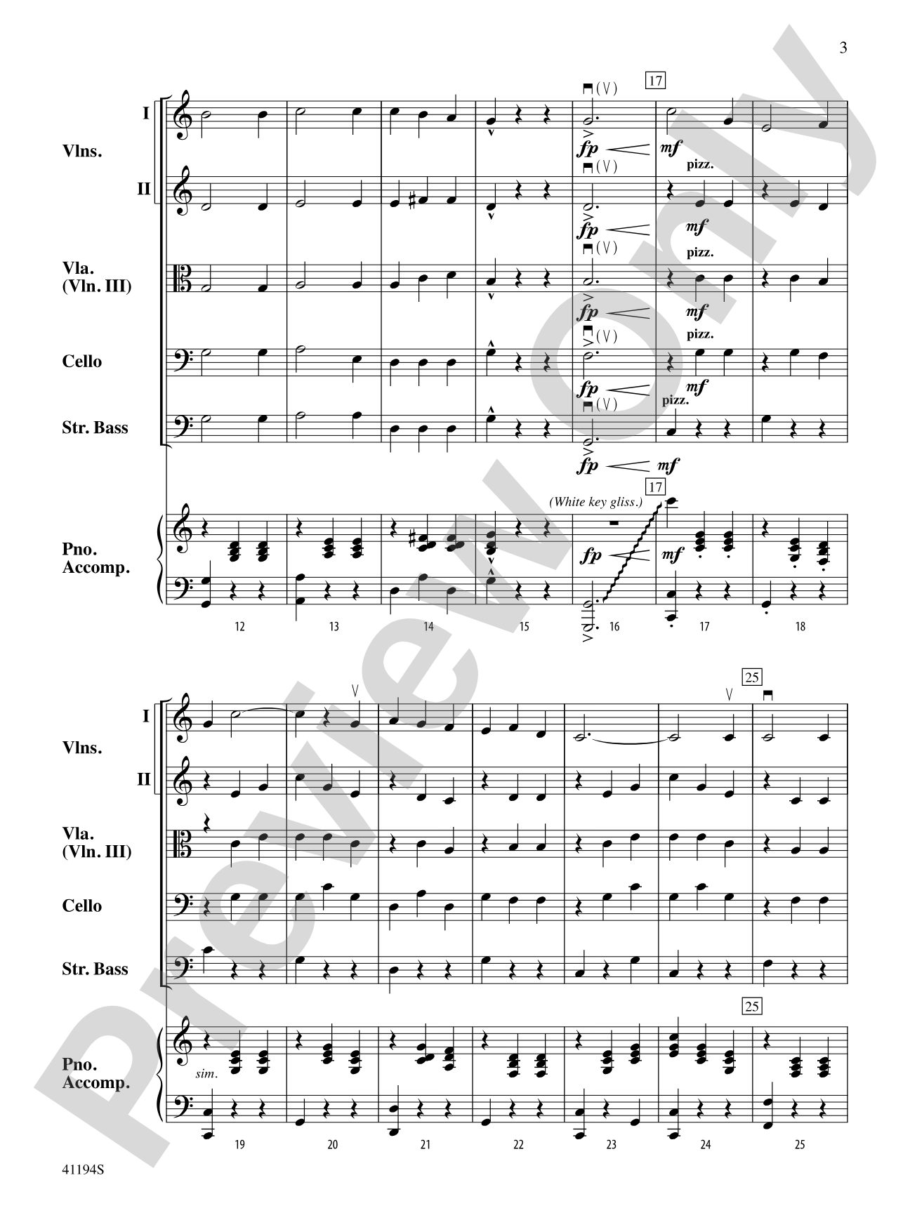 The Wizard of Oz, Suite from: String Orchestra Conductor Score & Parts