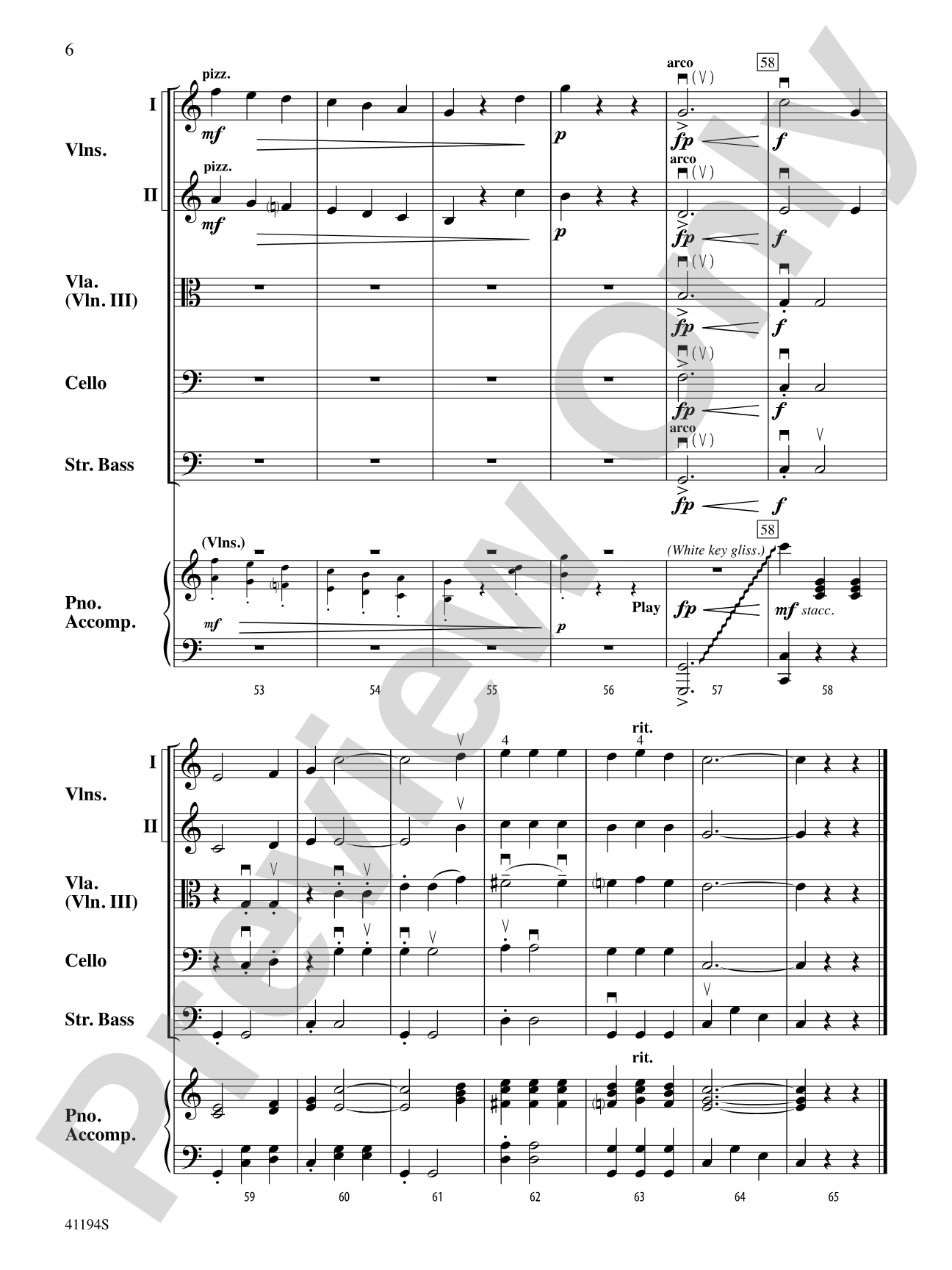 The Wizard of Oz, Suite from: String Orchestra Conductor Score & Parts