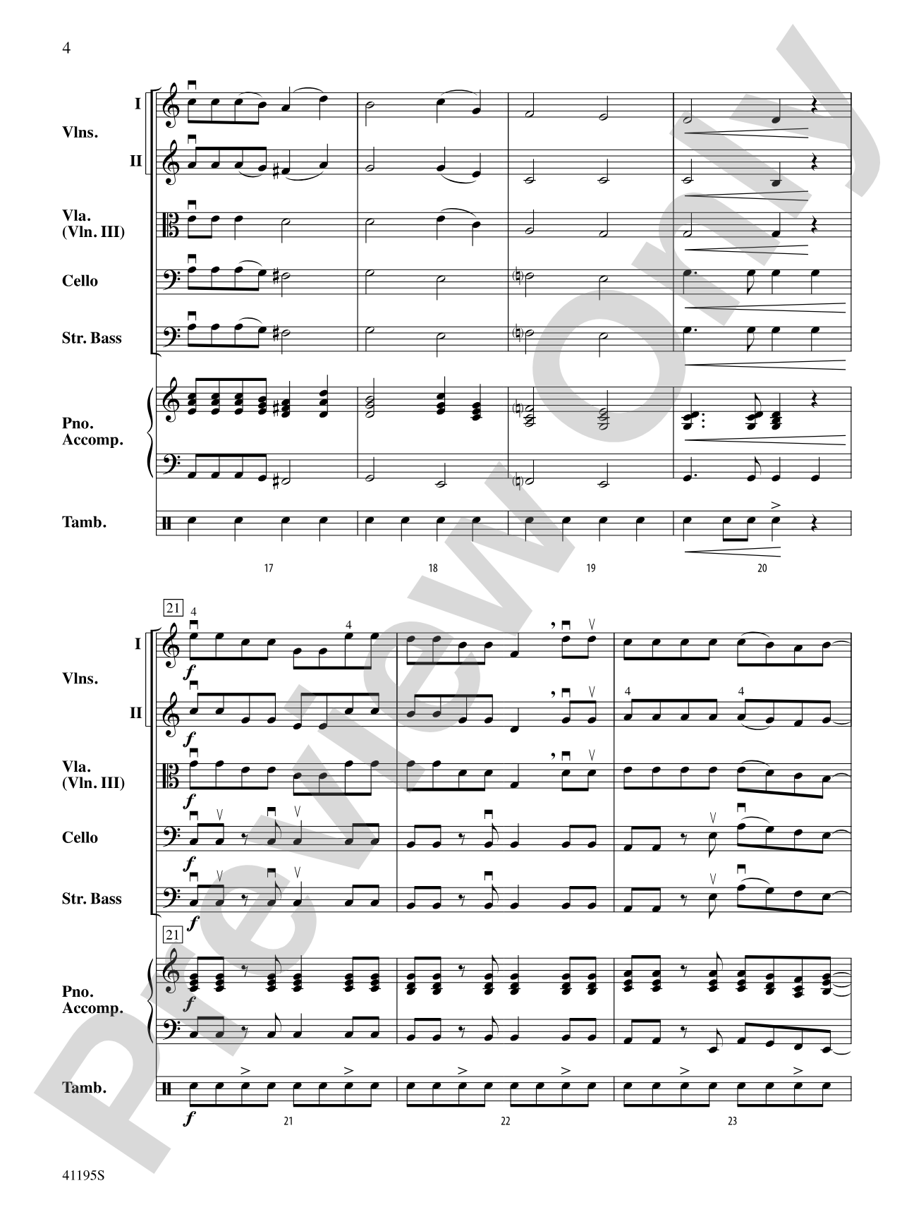 Just Give Me a Reason: String Orchestra Conductor Score & Parts