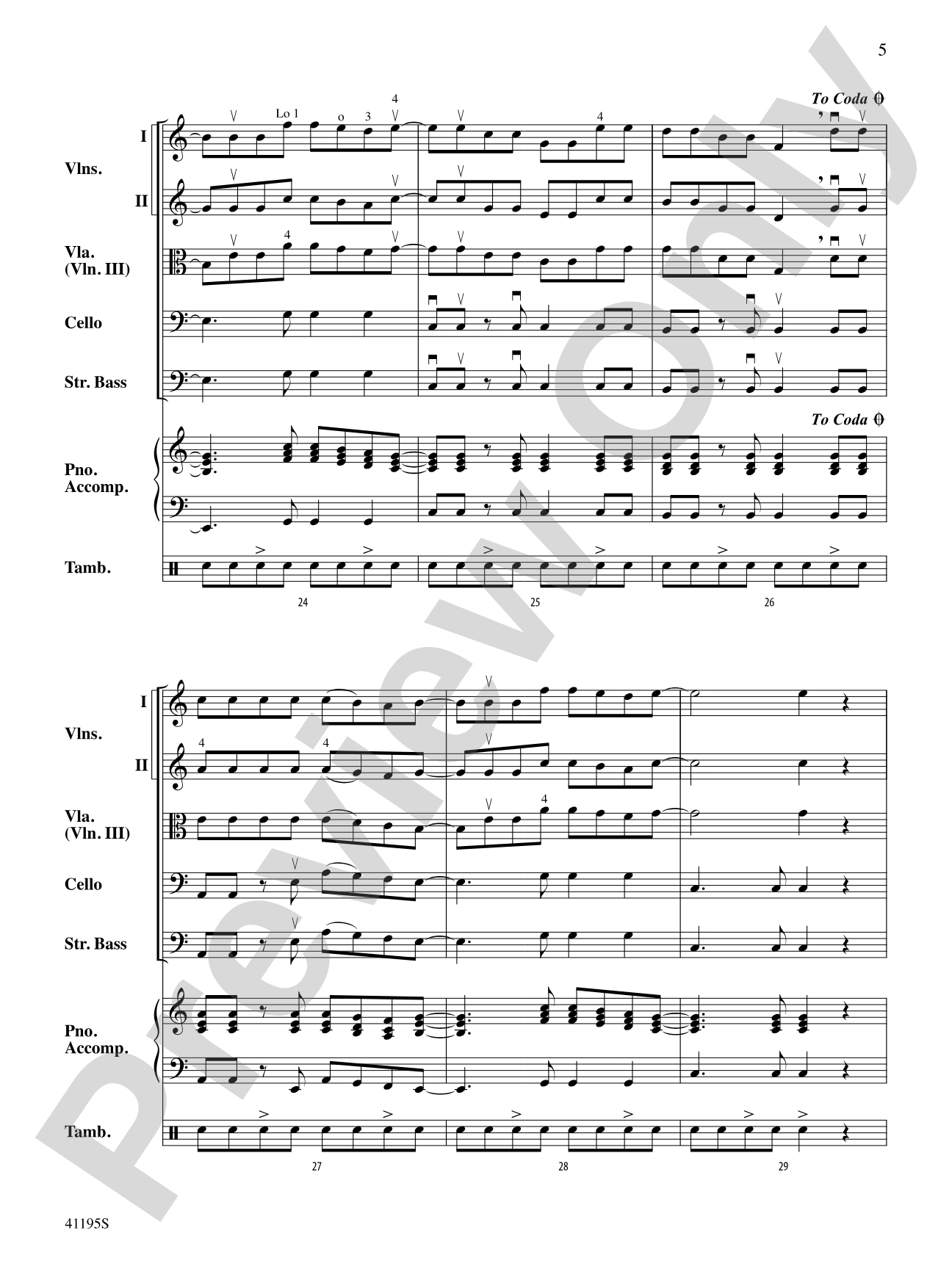 Just Give Me a Reason: String Orchestra Conductor Score & Parts