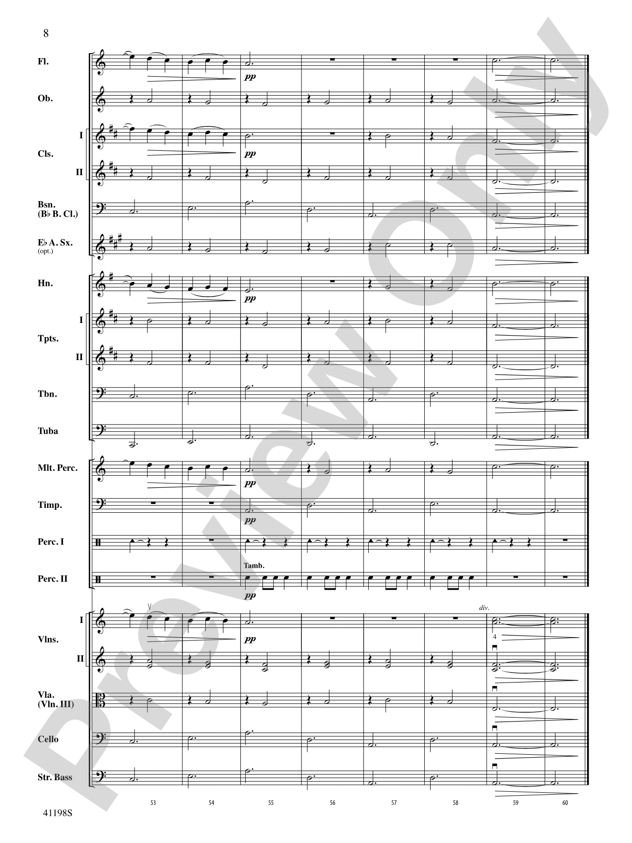 Gymnopédie No. 3: Full Orchestra Conductor Score & Parts