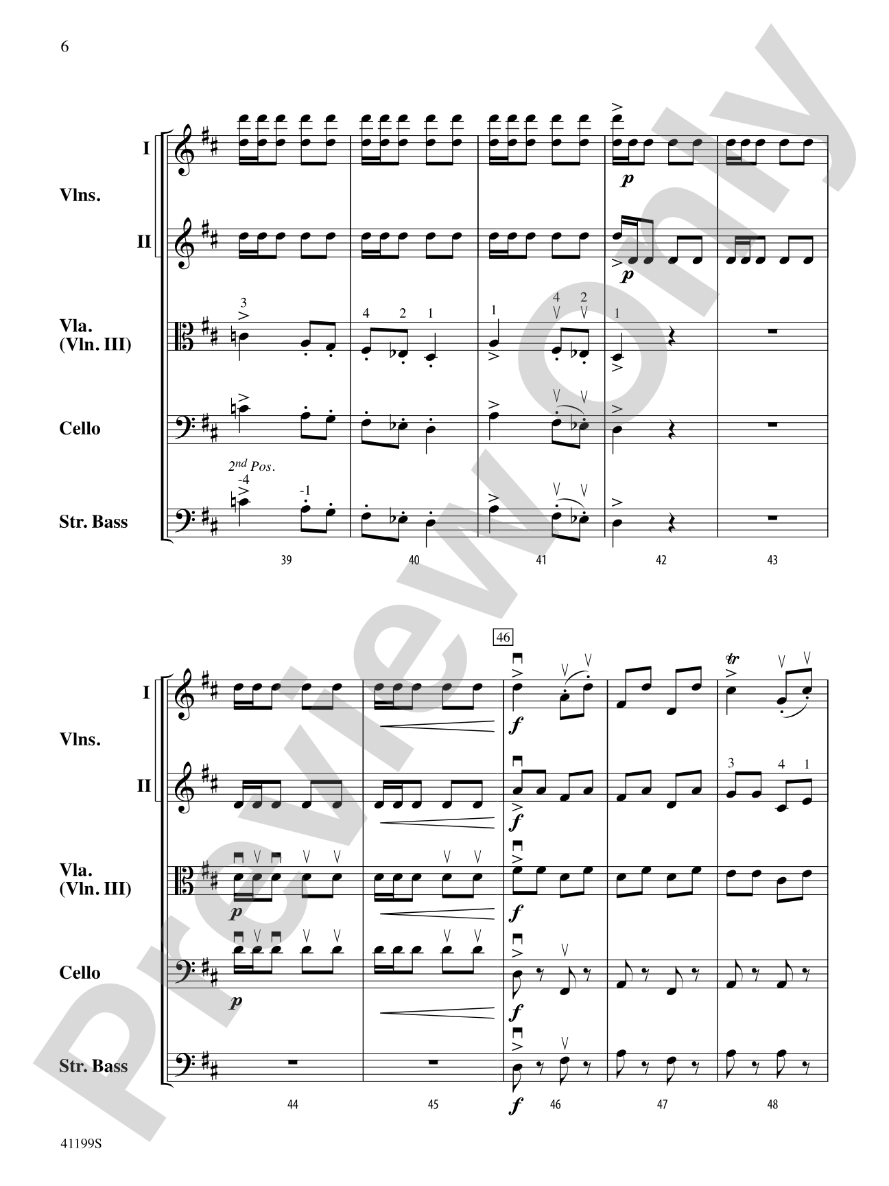 Highlights from Pique Dame: String Orchestra Conductor Score & Parts