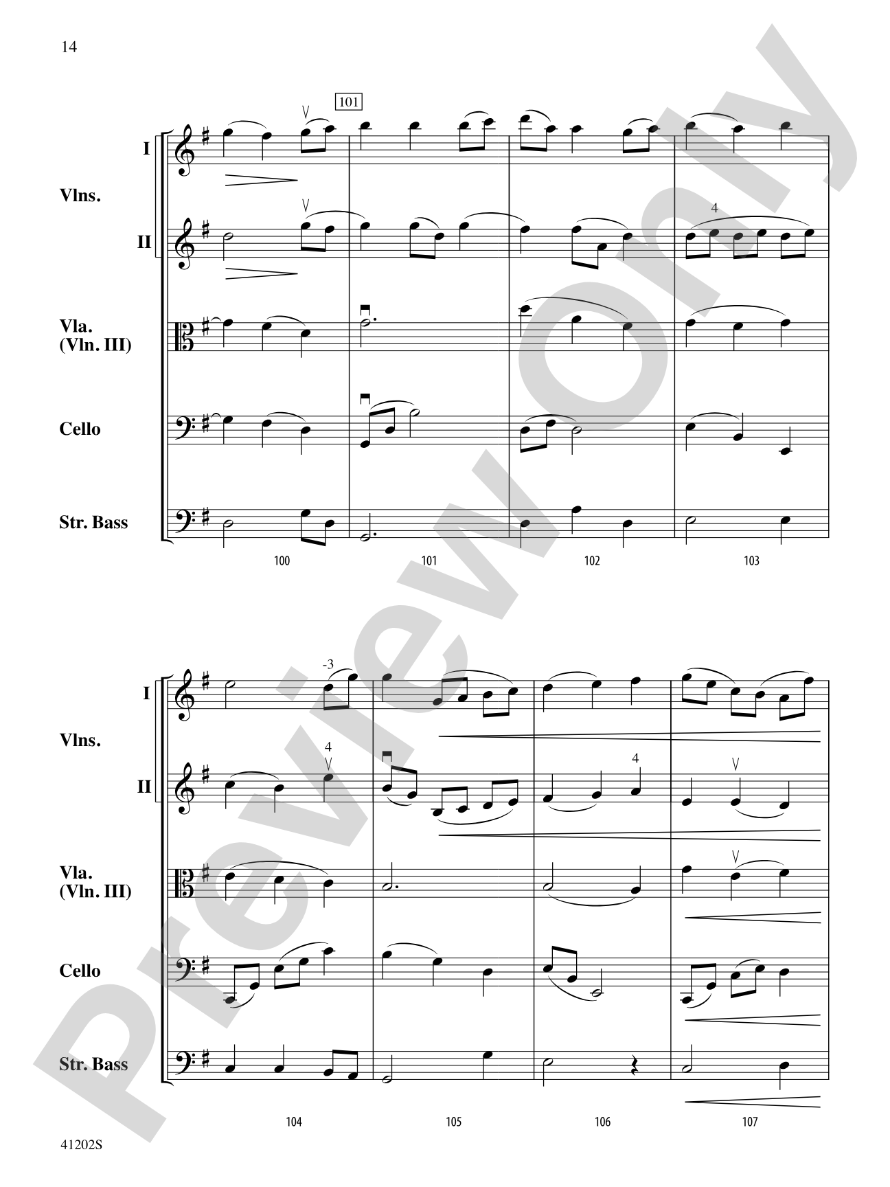 Arioso: String Orchestra Conductor Score & Parts