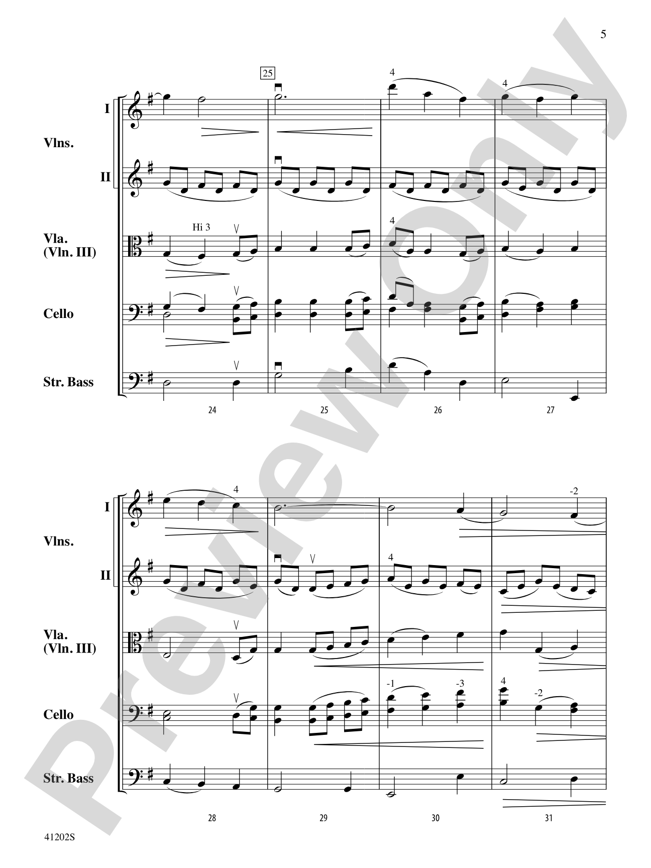 Arioso: String Orchestra Conductor Score & Parts