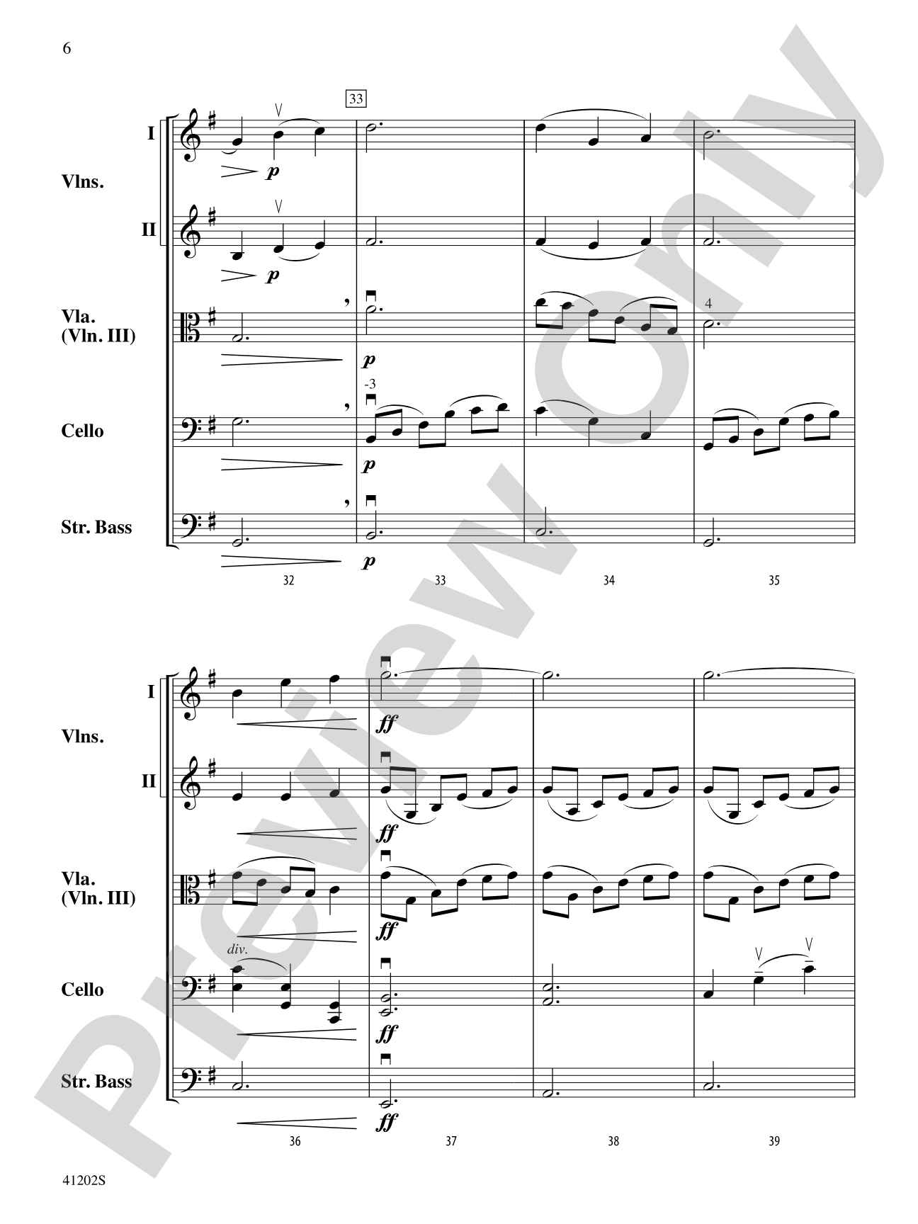Arioso: String Orchestra Conductor Score & Parts