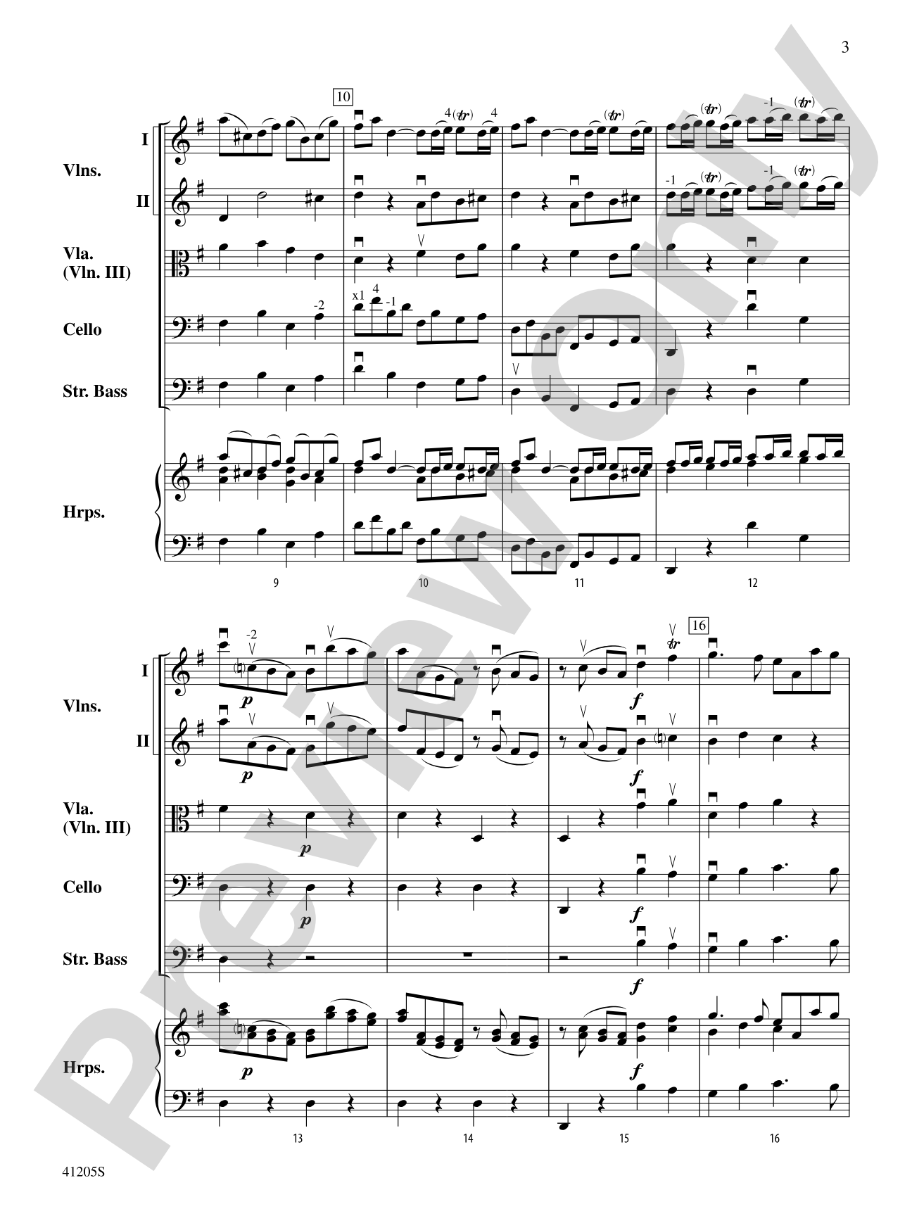 Coronation 1727: String Orchestra Conductor Score & Parts