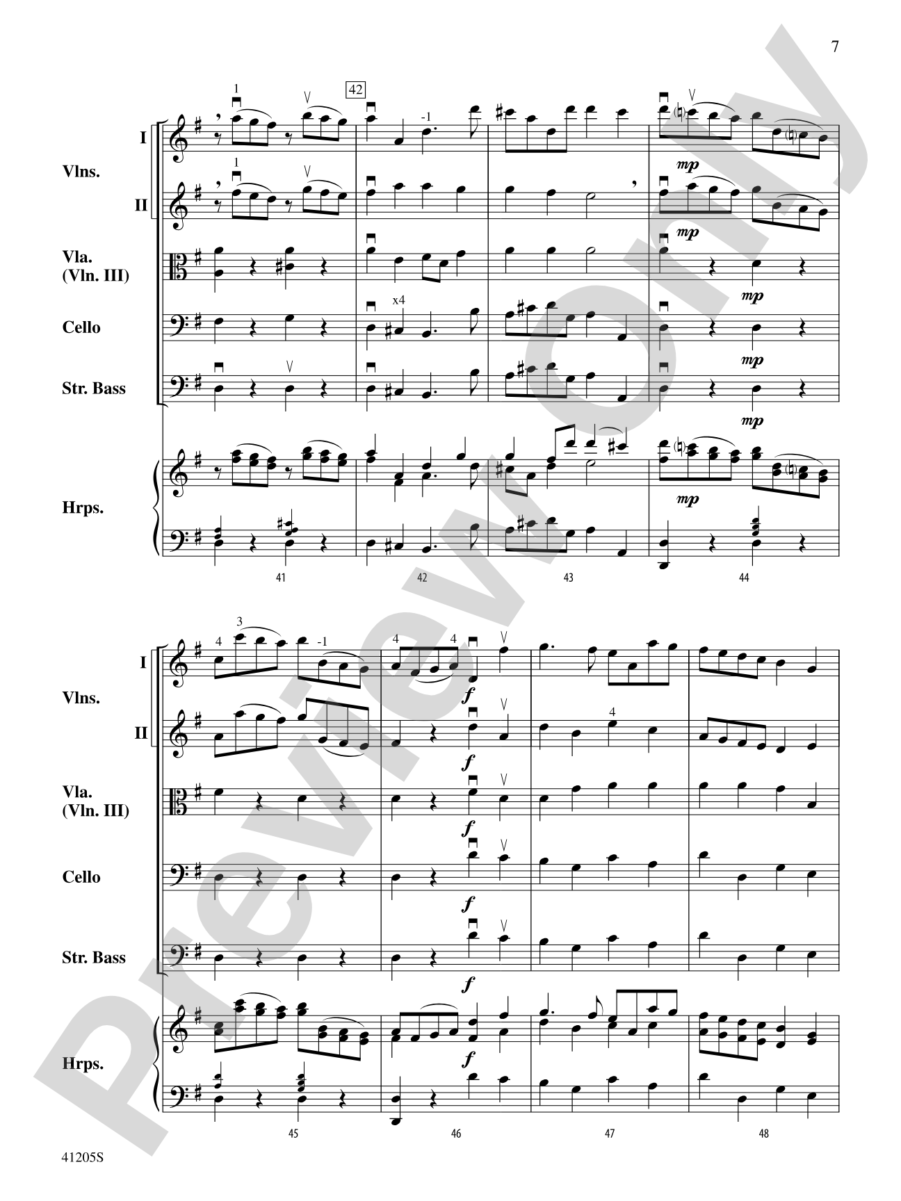 Coronation 1727: String Orchestra Conductor Score & Parts