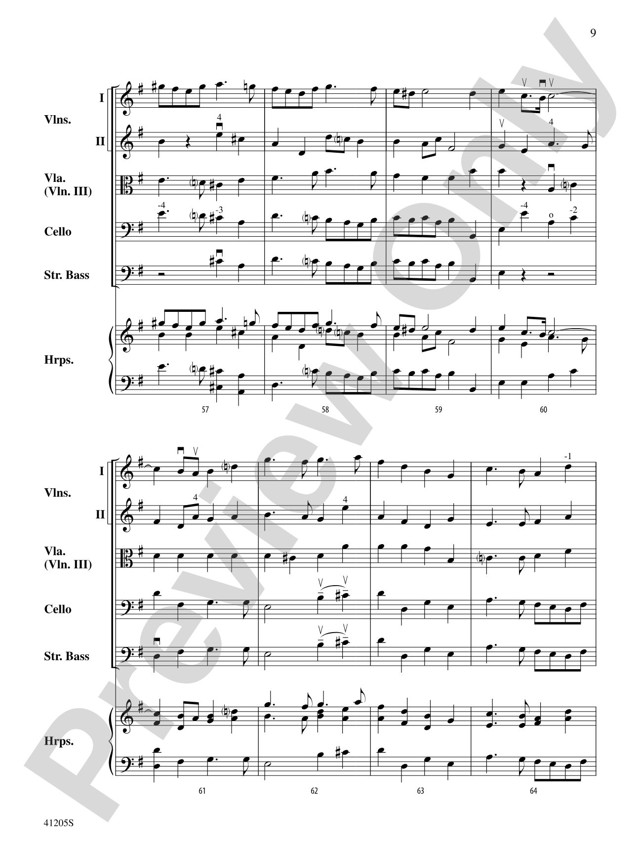 Coronation 1727: String Orchestra Conductor Score & Parts
