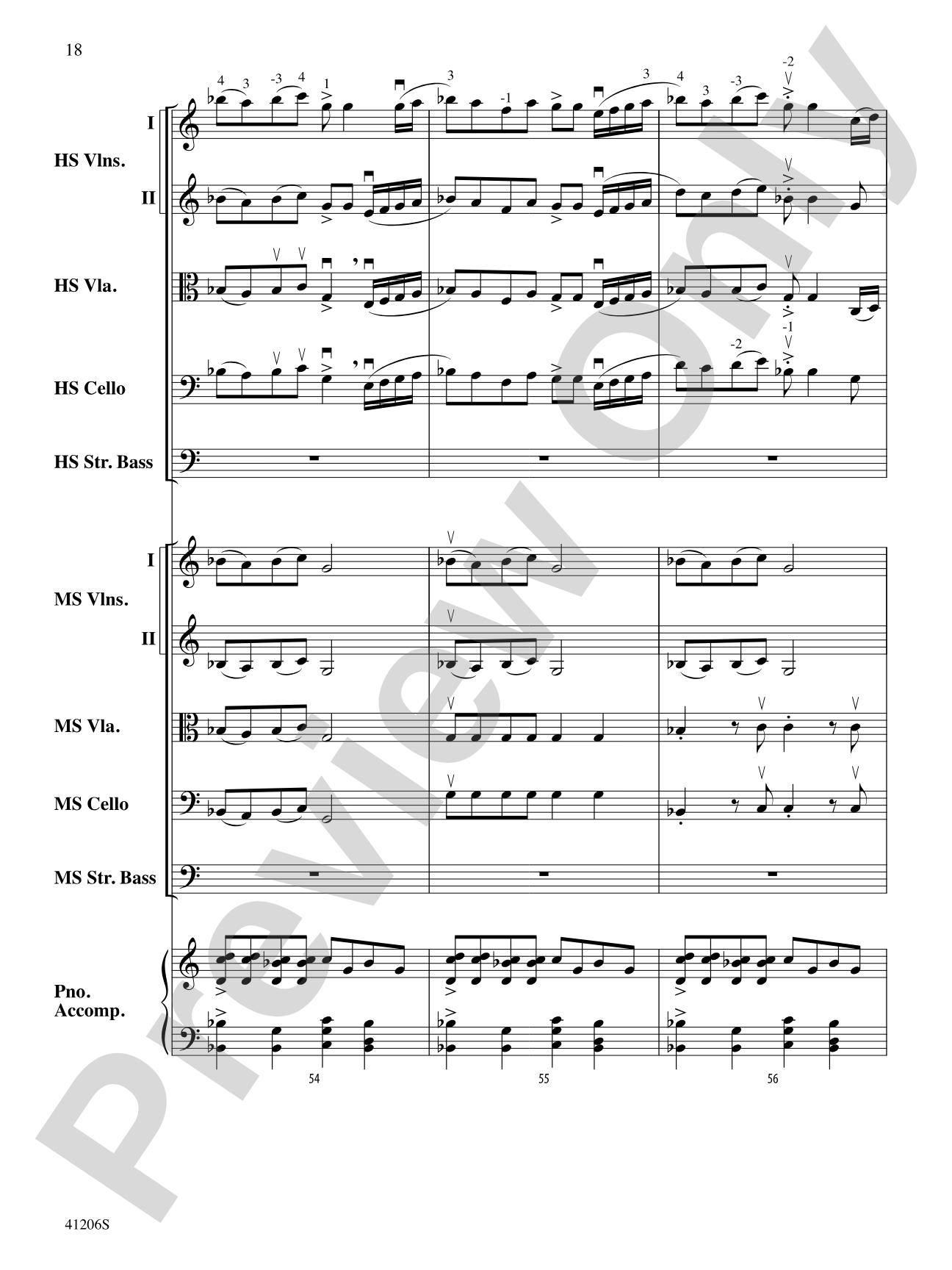 Newtown Peace Anthem: String Orchestra Conductor Score & Parts
